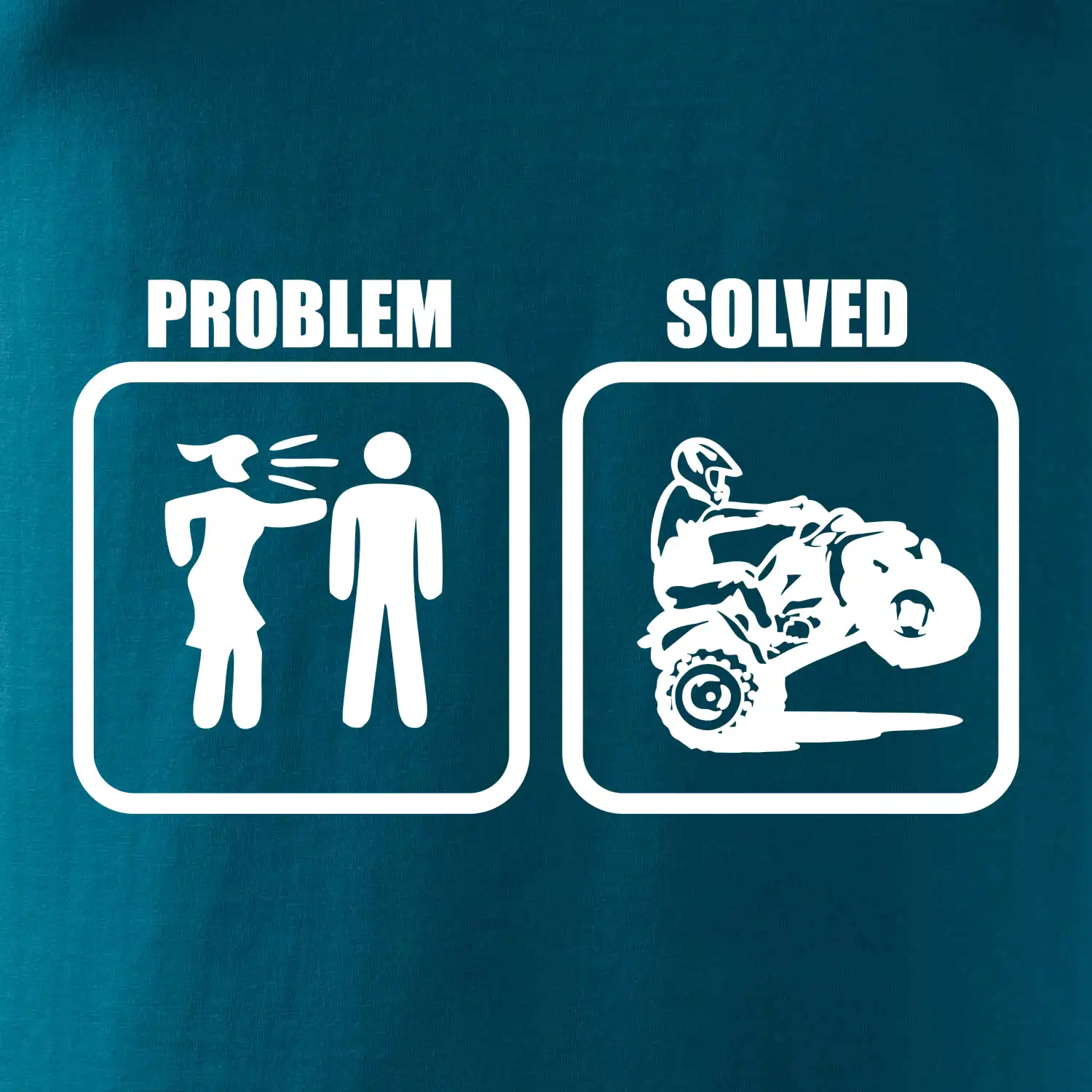Problem quad / čtyřkolka