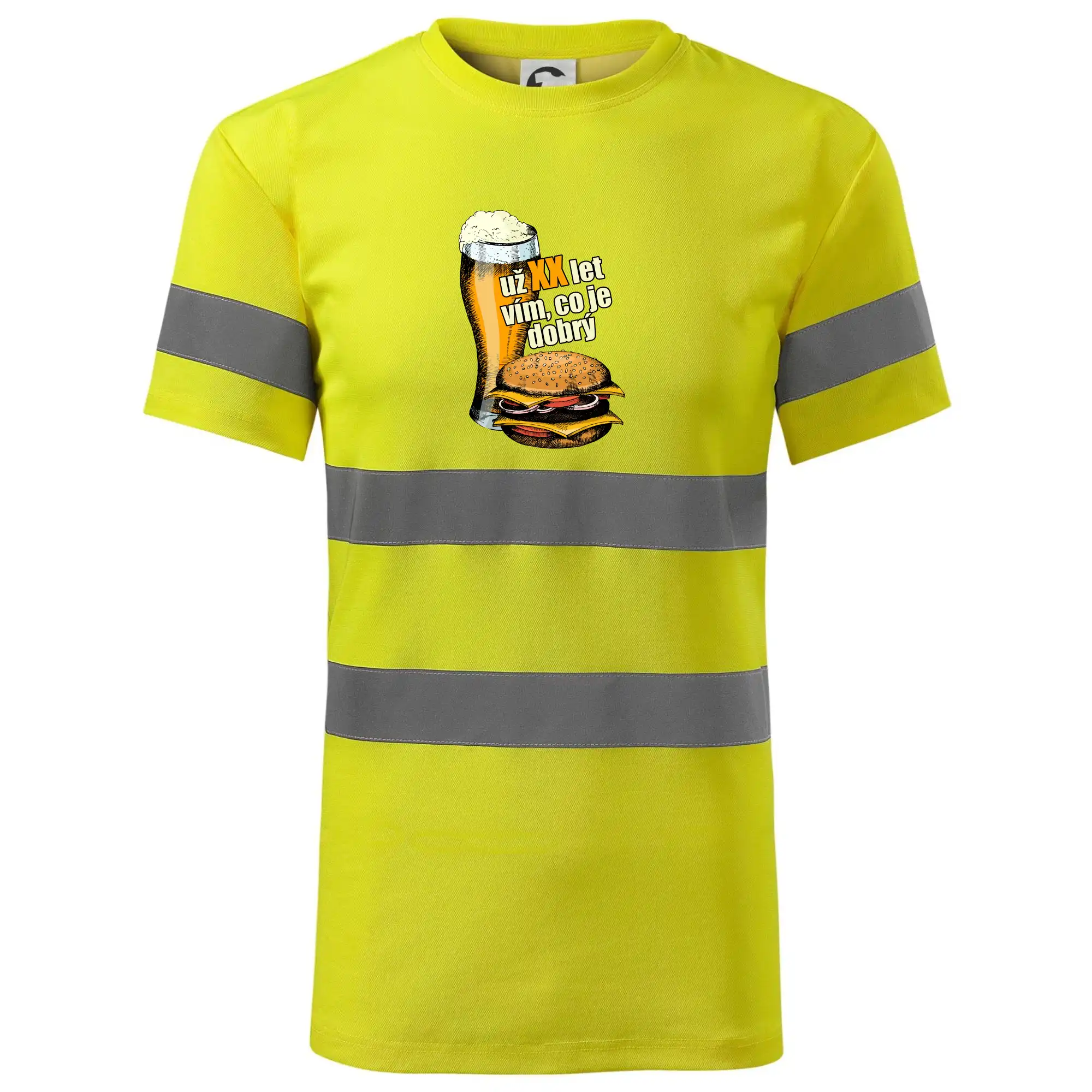 Pivo a burger vím co je dobrý