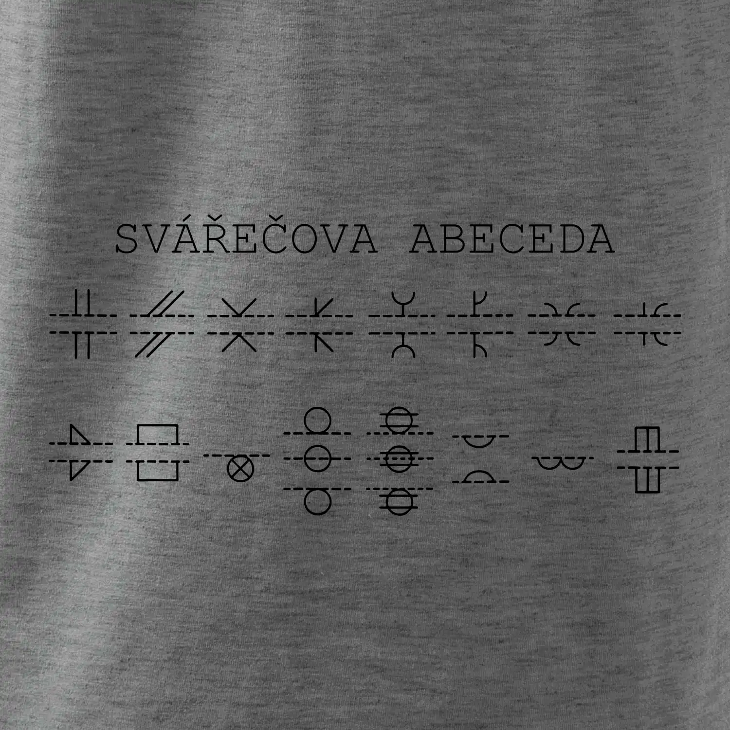 Svářeč - Svářečova abeceda