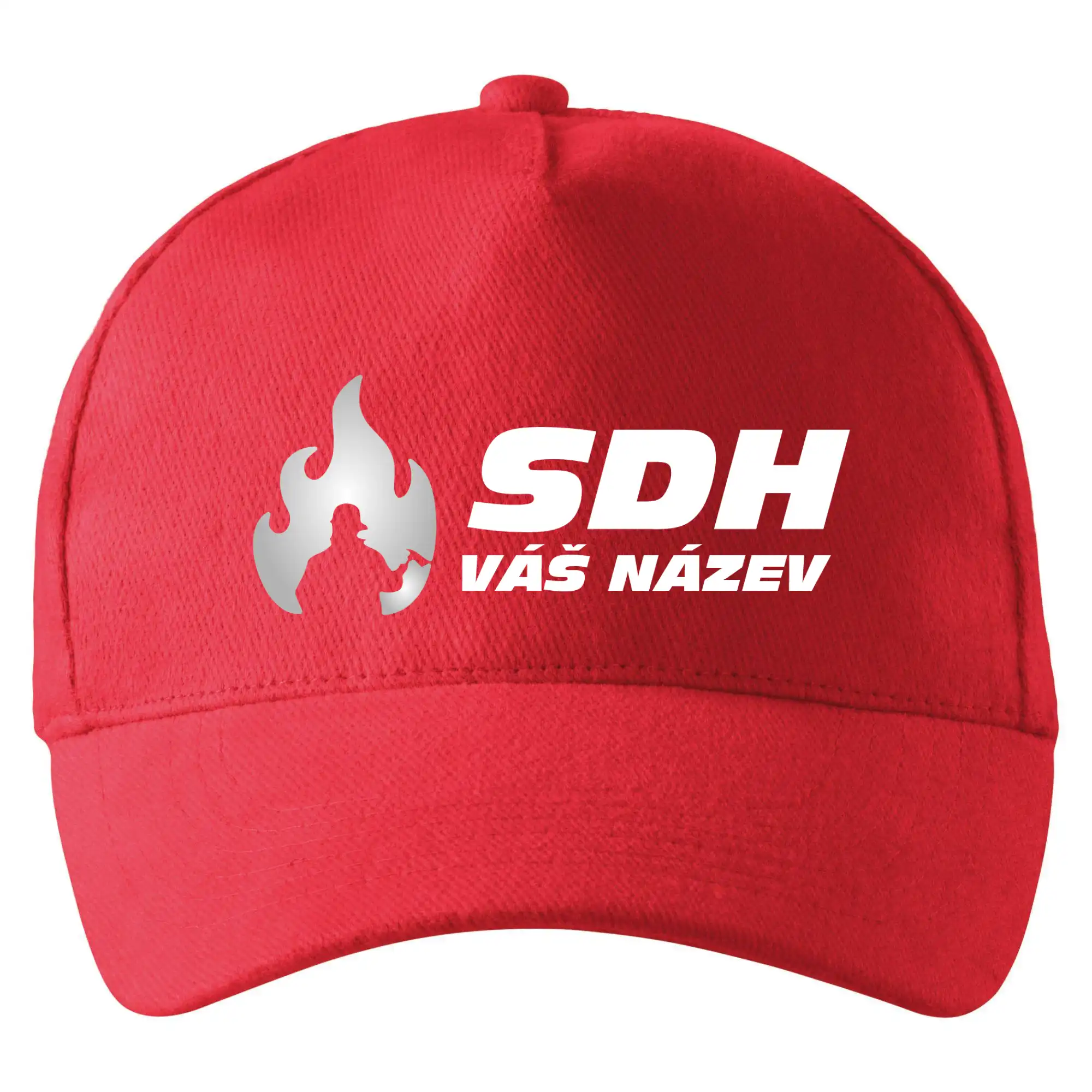 Kšiltovka SDH nápis, reflexní oheň