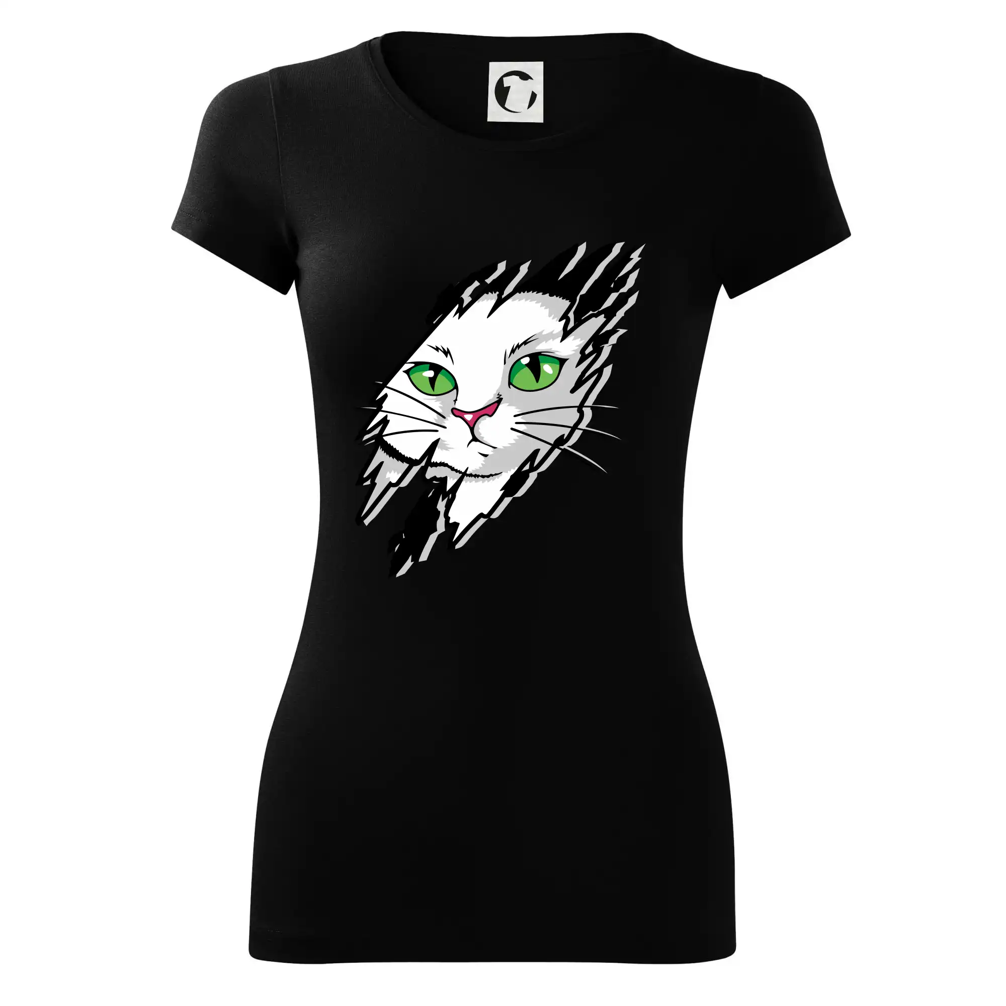 Kočka v roztrženém triku