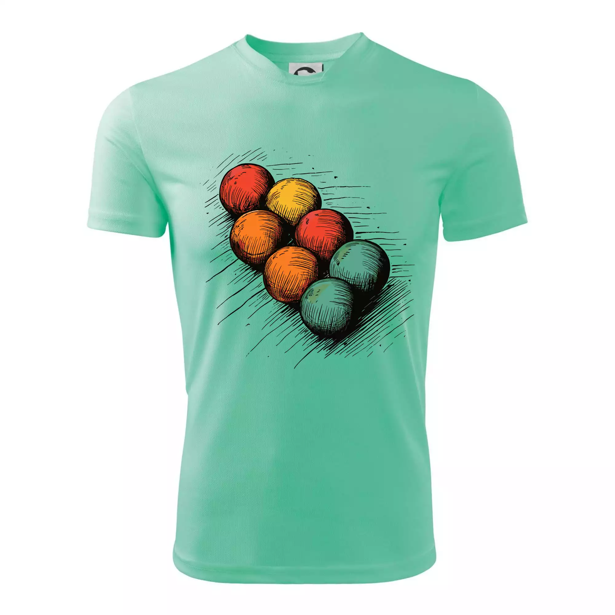 Petanque koule kresba