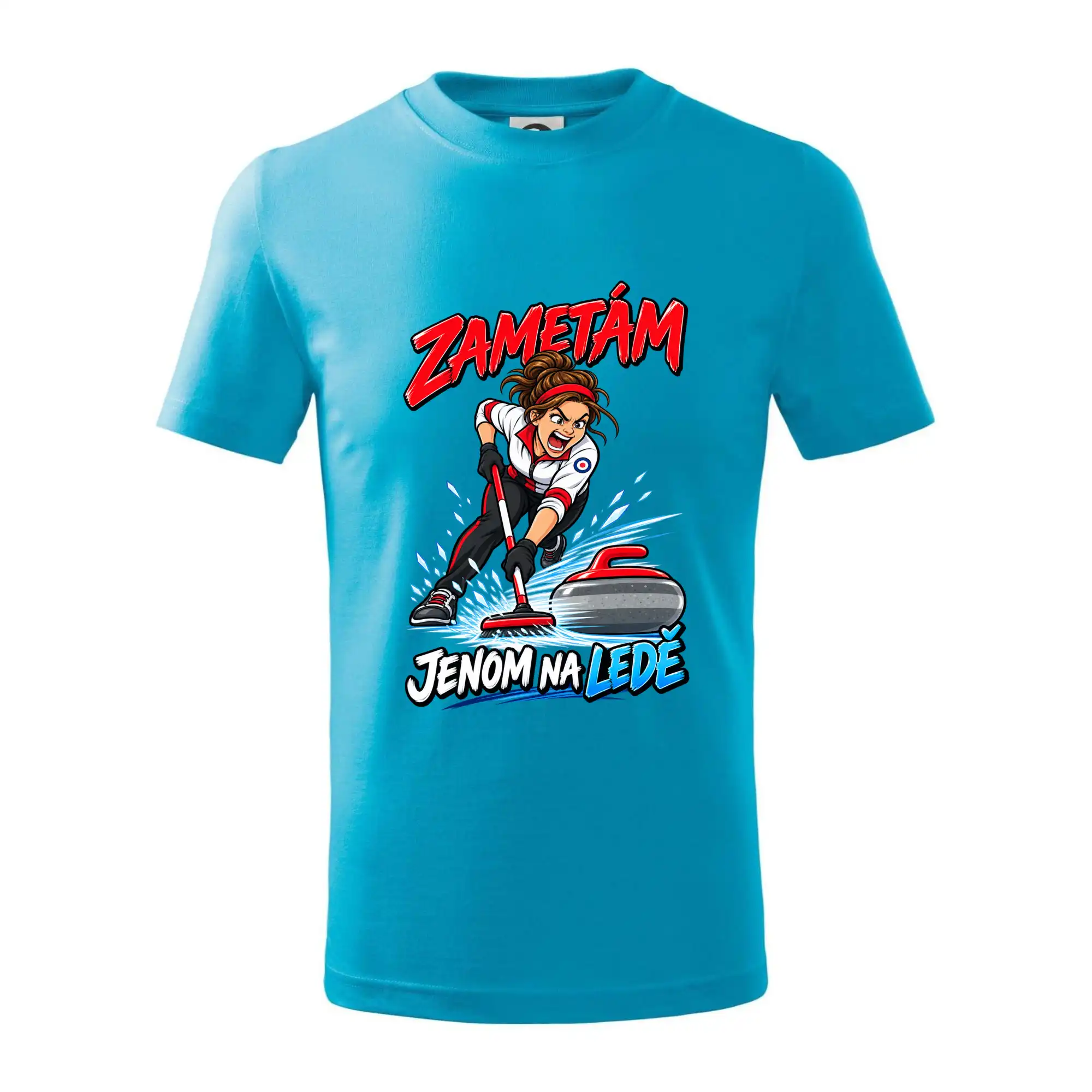 Zuřivé zametání na ledě