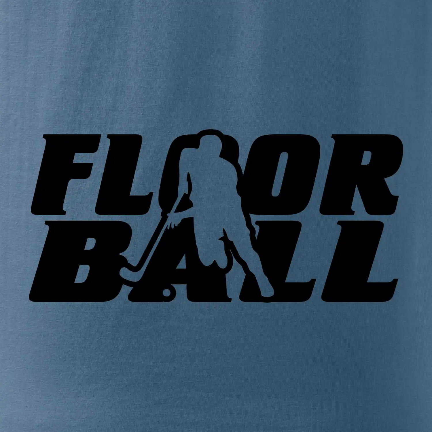 Floorball nápis rovný
