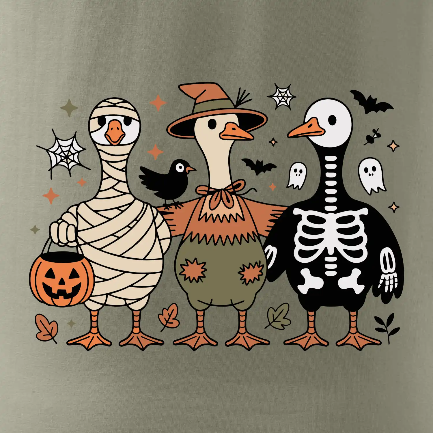 Halloweenské kachny