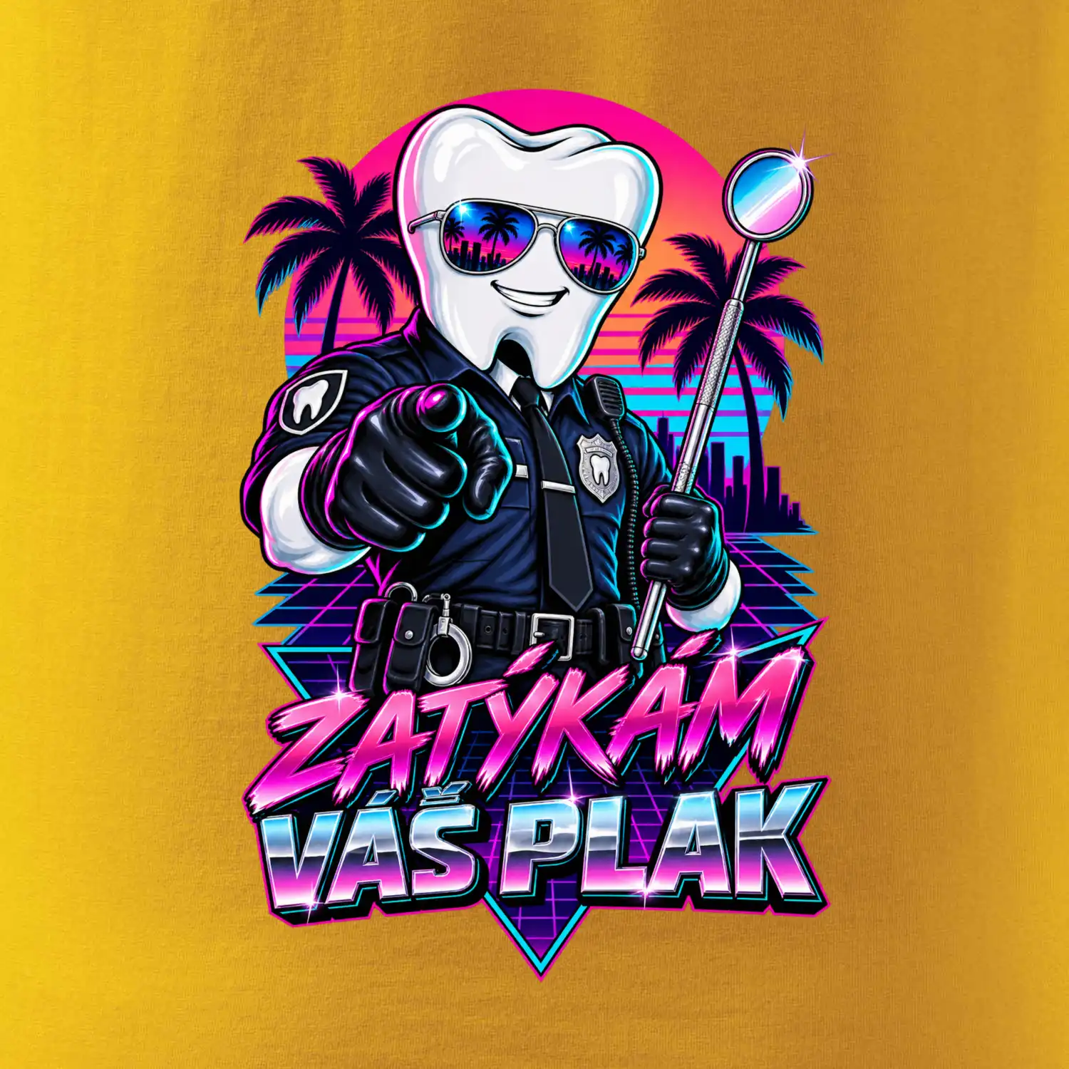 Zatýkám váš plak