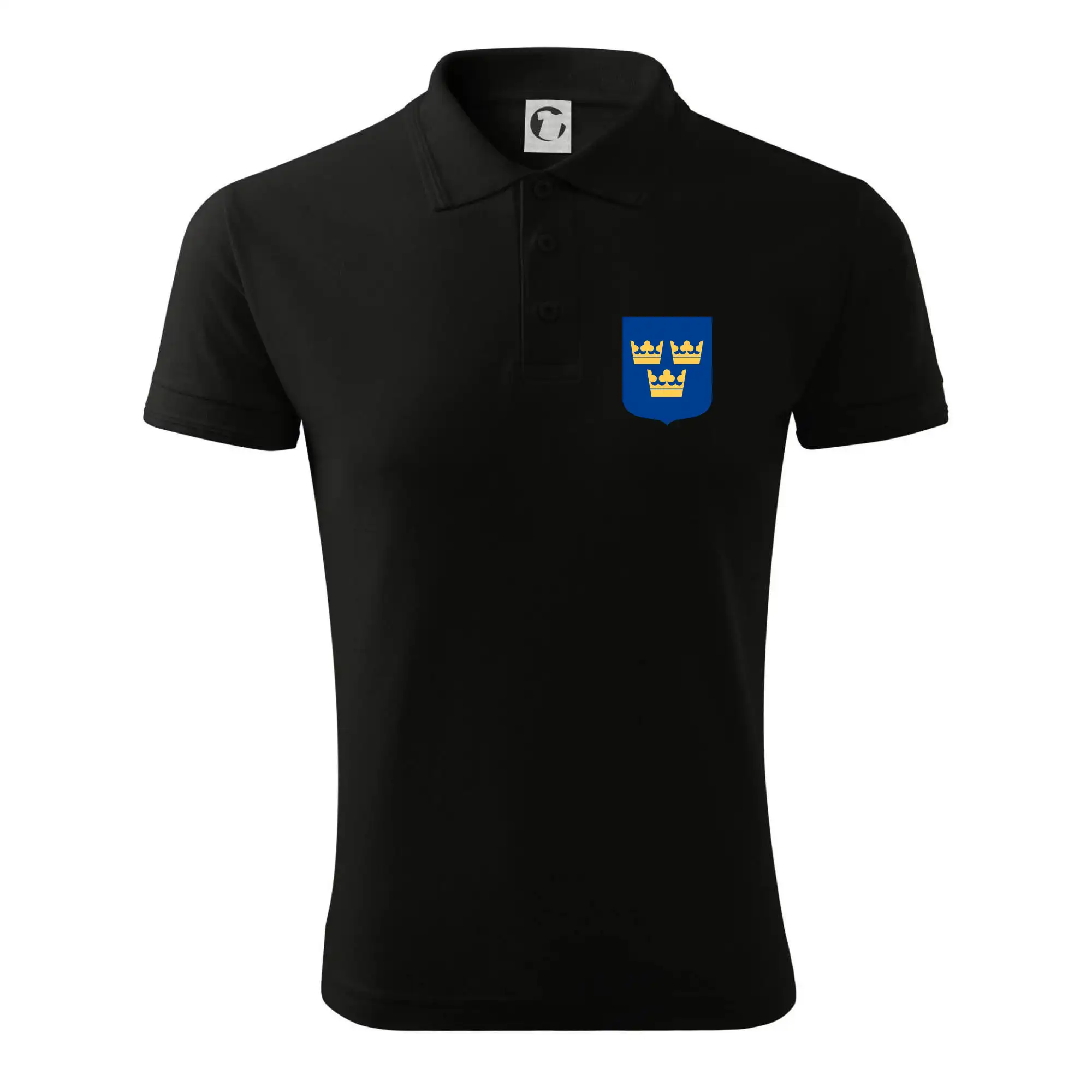 Švédský znak tři korunky na prso