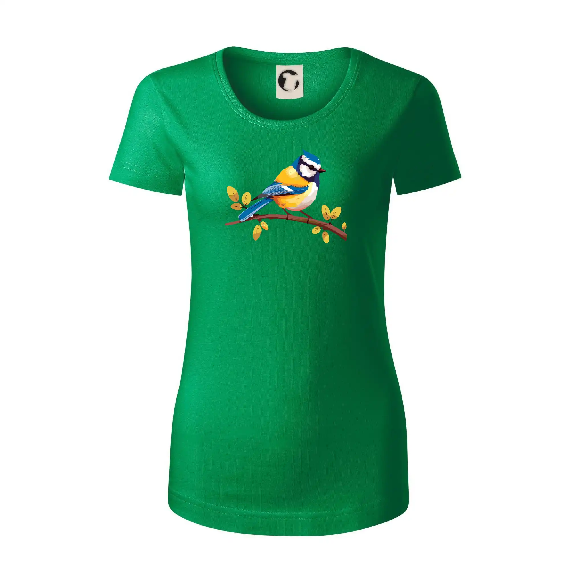 Sýkorka modřinka kreslená