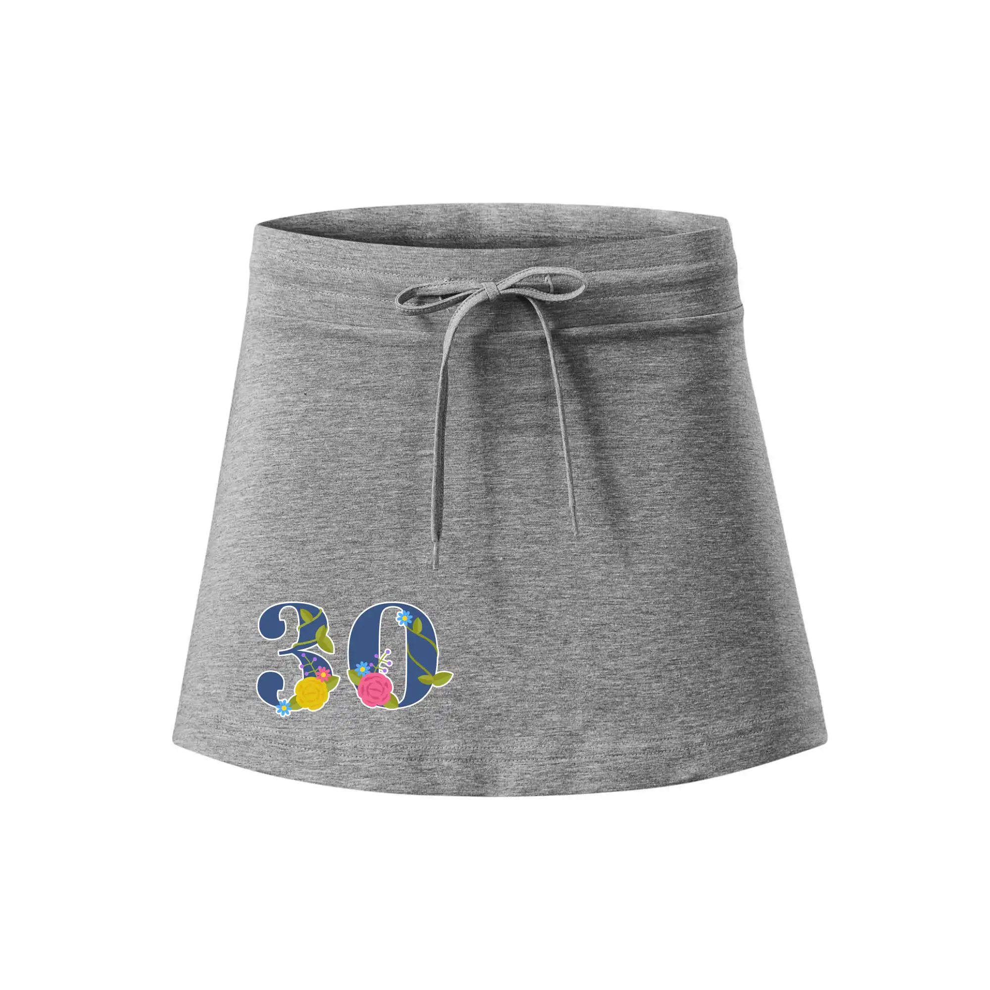 Květinové číslo kreslené - 30
