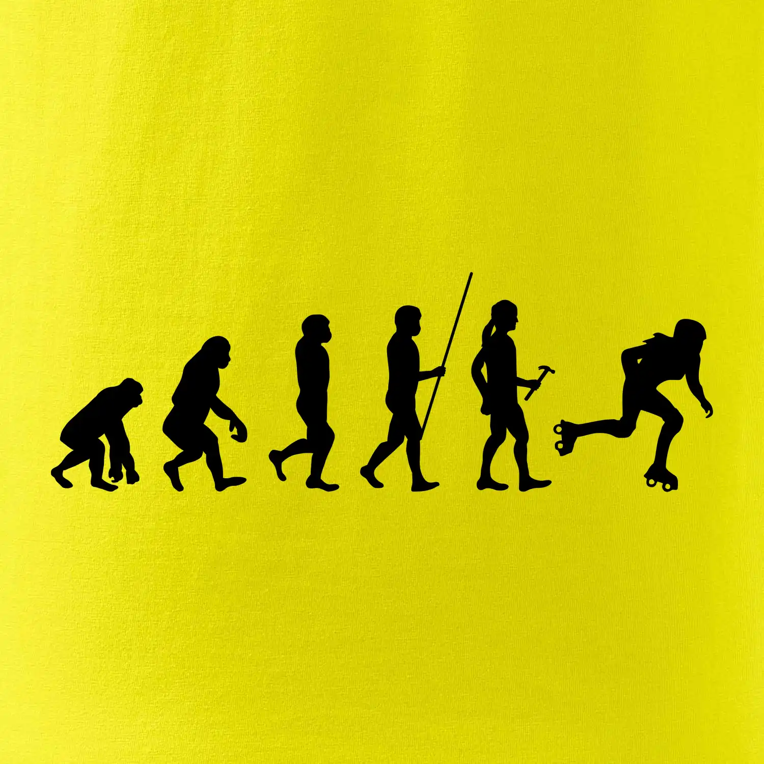 Evoluce inline žena