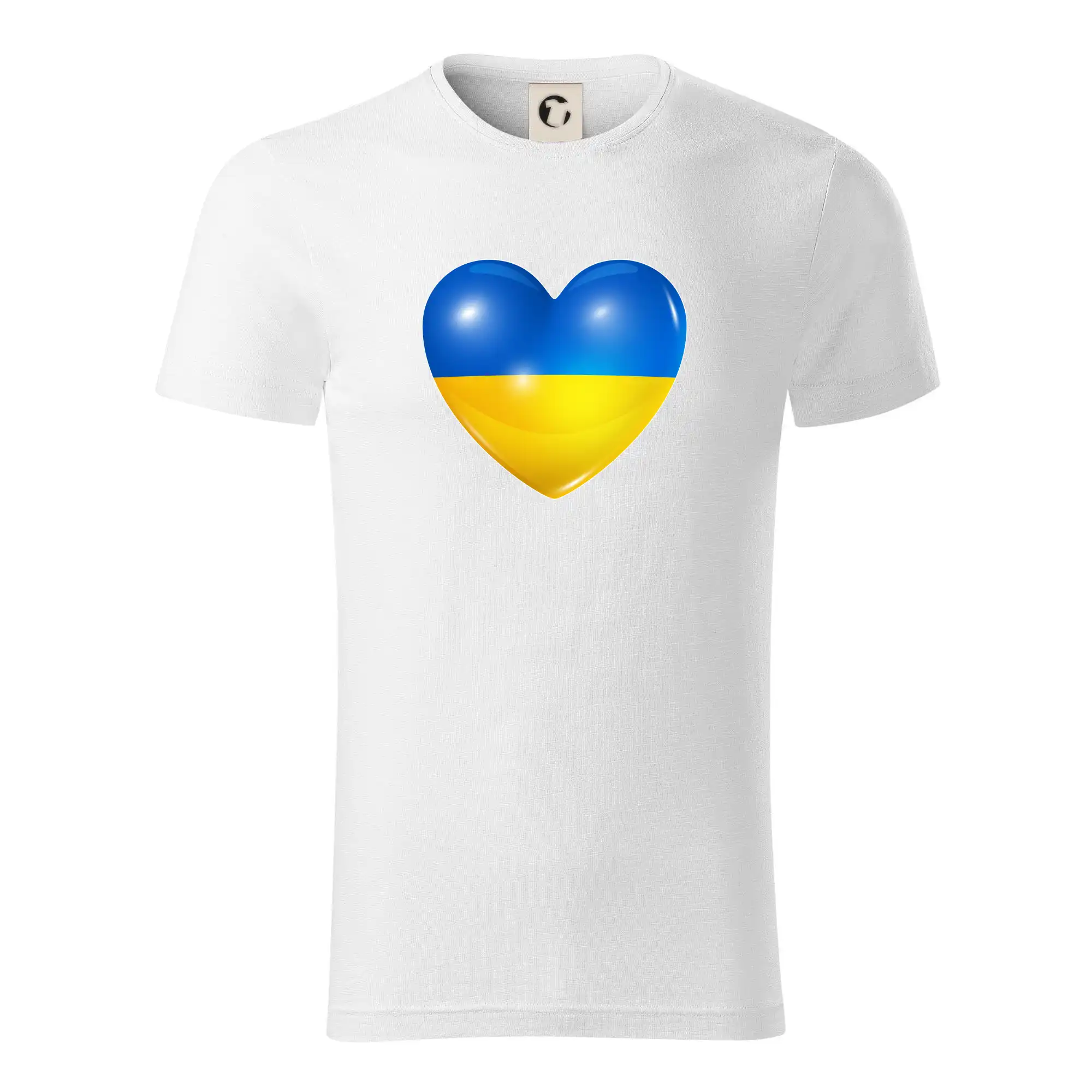 Ukrajina srdce vlajka