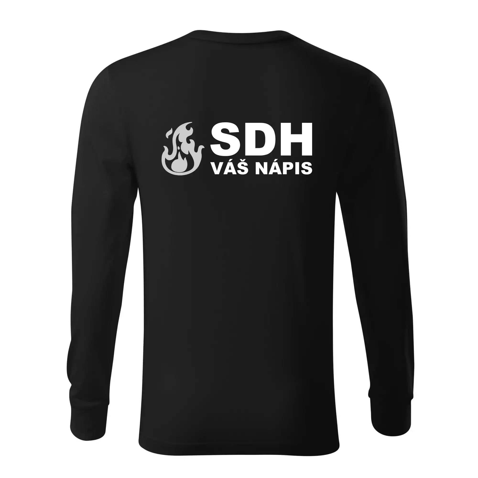 SDH REFLEXNÍ nápis (oheň, firesport, název sboru - vlastní nápis)