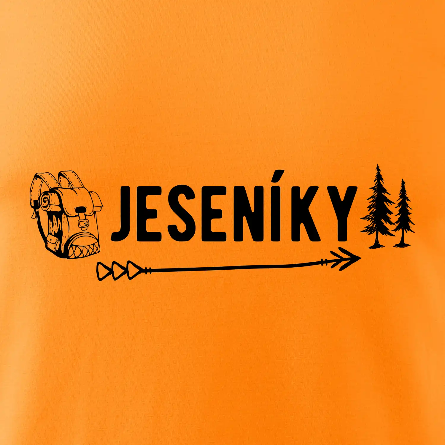 Jeseníky nápis