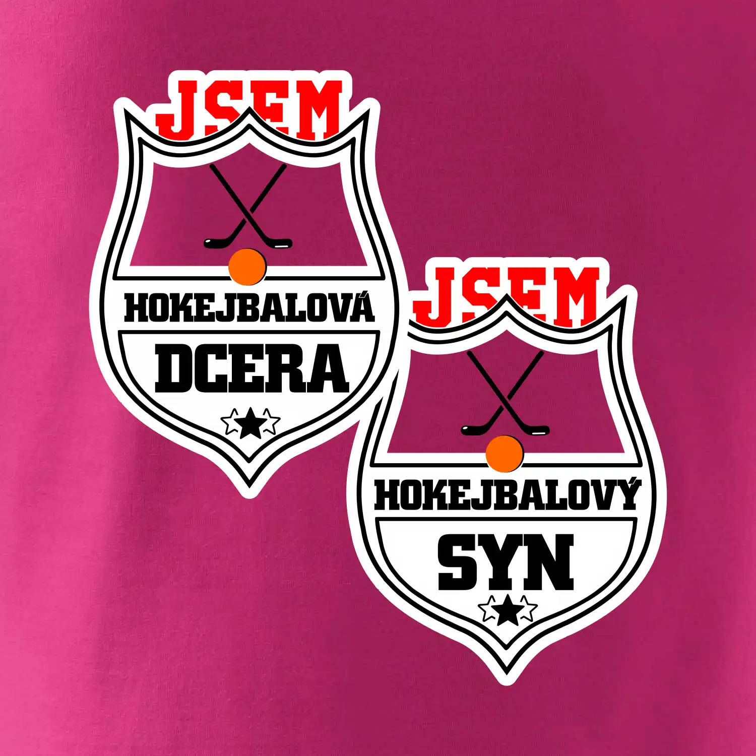Jsem hokejbalový syn / dcera