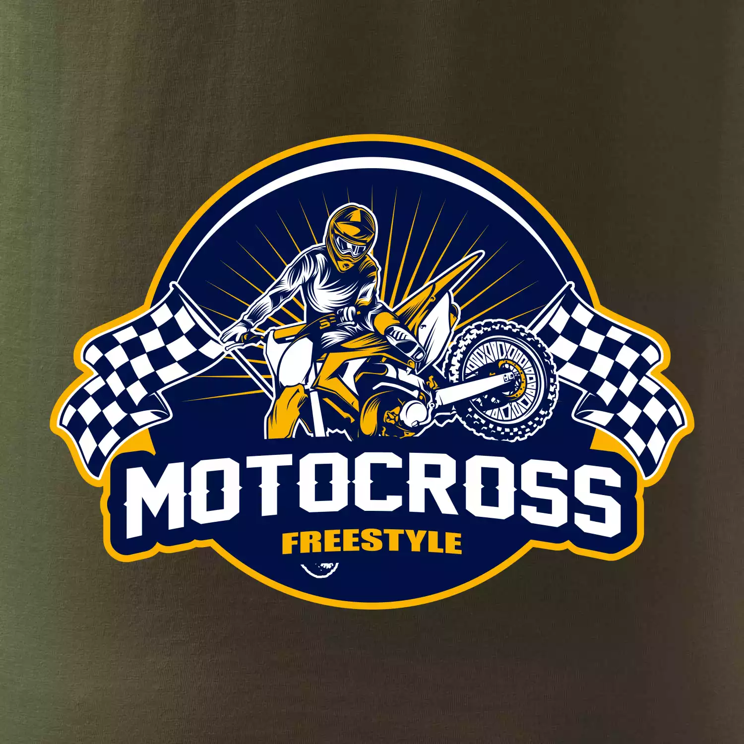 Motocross freestyle kruh