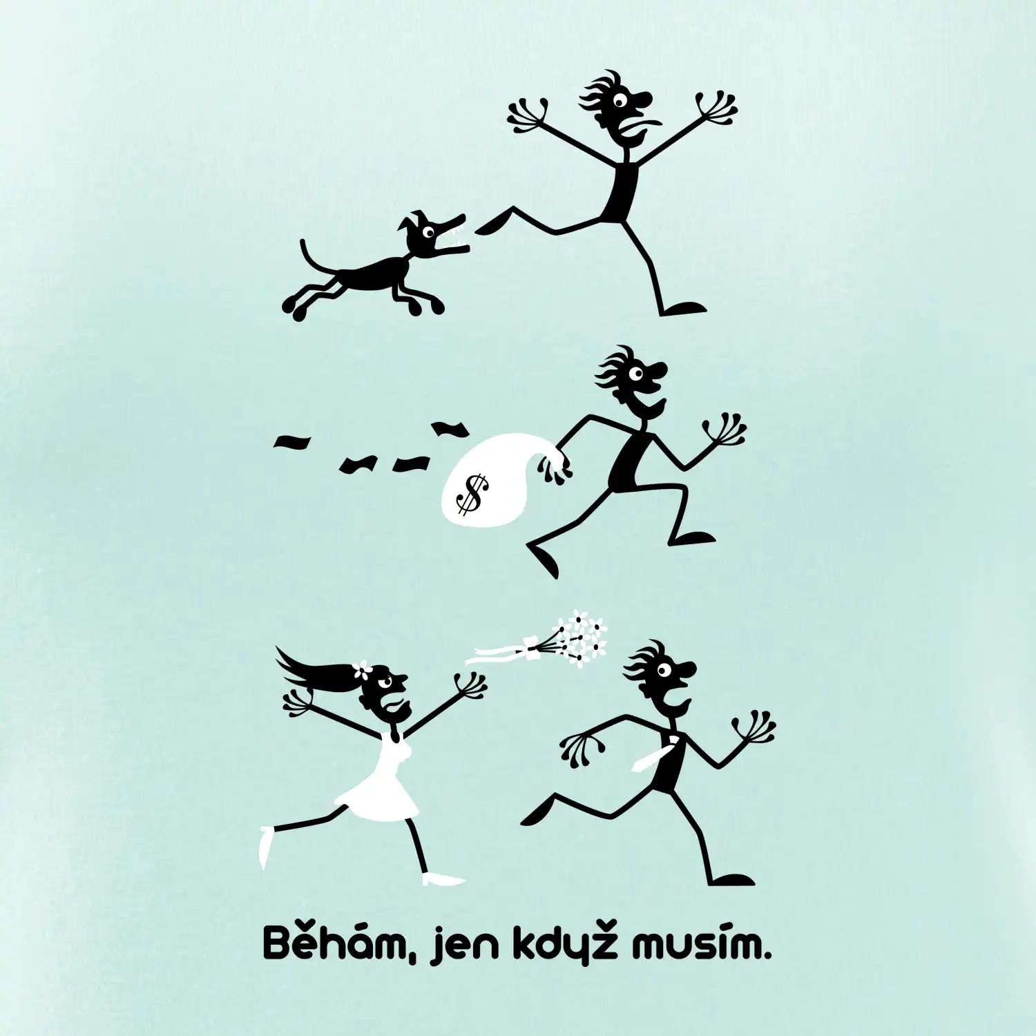 Běhám  jen když musím (Hana-creative)