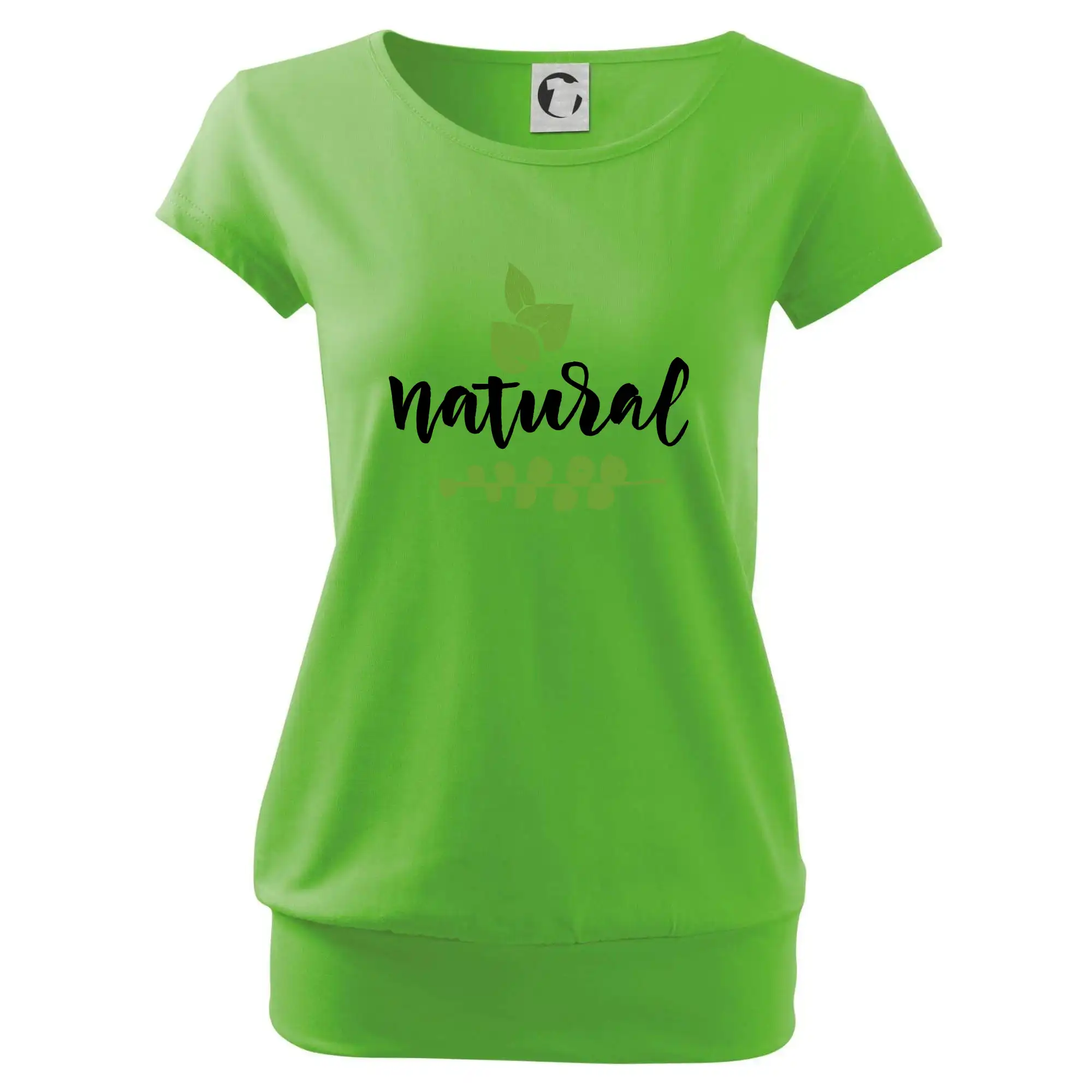 Natural - nápis v listech