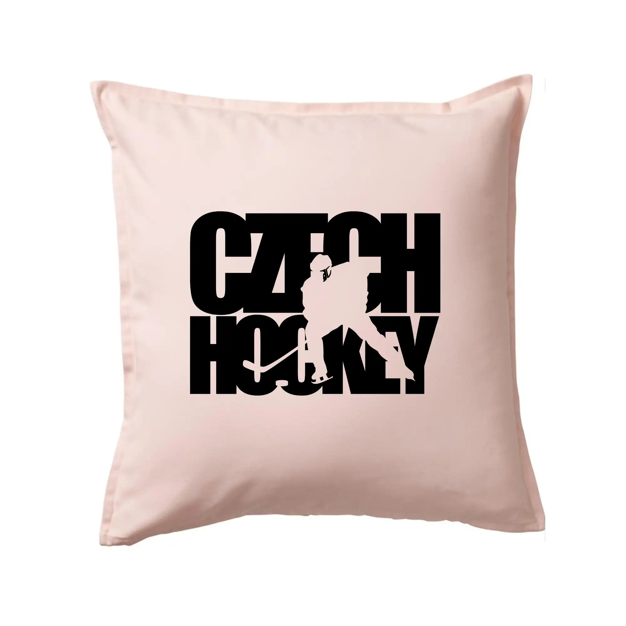 Czech hockey - nápis s hokejistou - Mistrovství světa v ledním hokeji 2026