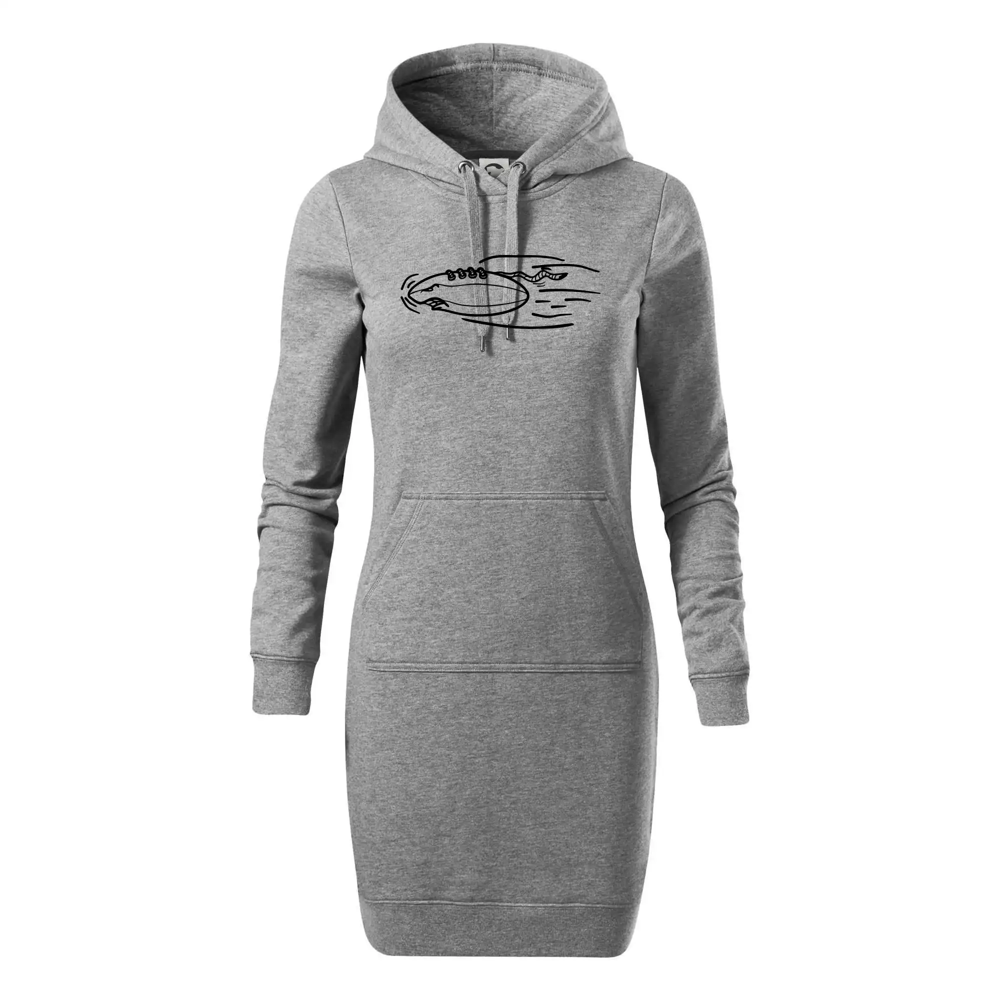 Americký fotbal letící míč