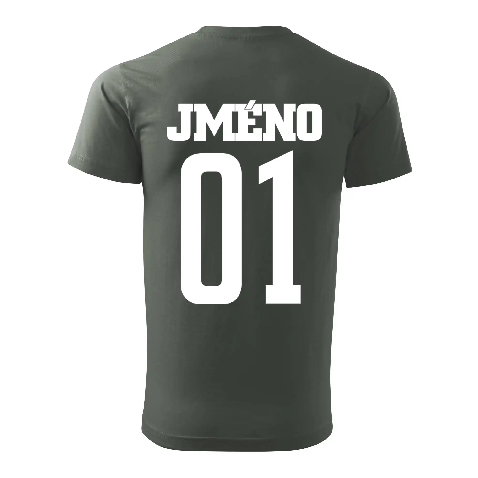 Fotbalový dres - vlastní jméno a číslo