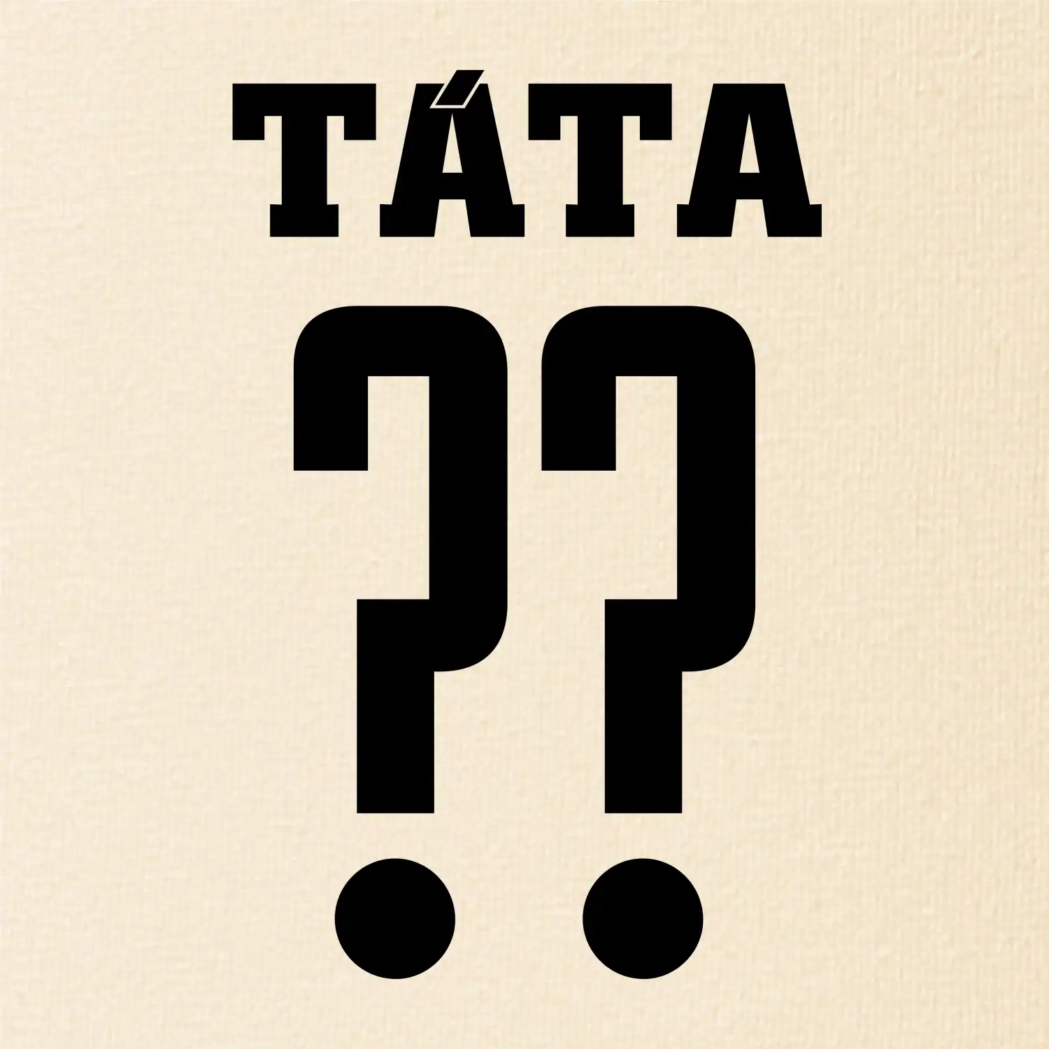 Táta - dres se jménem a číslem