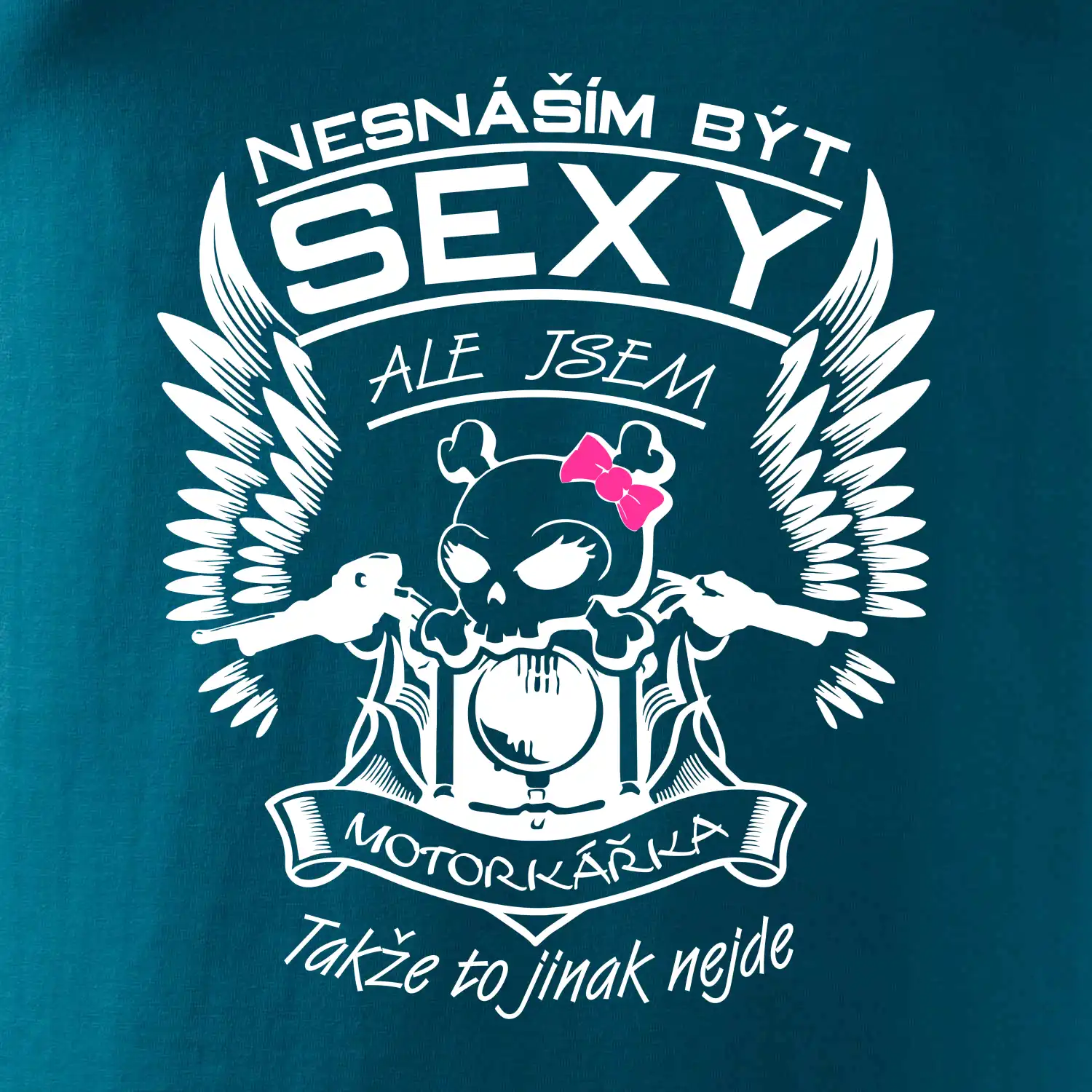 Nesnáším být sexy - motorkářka