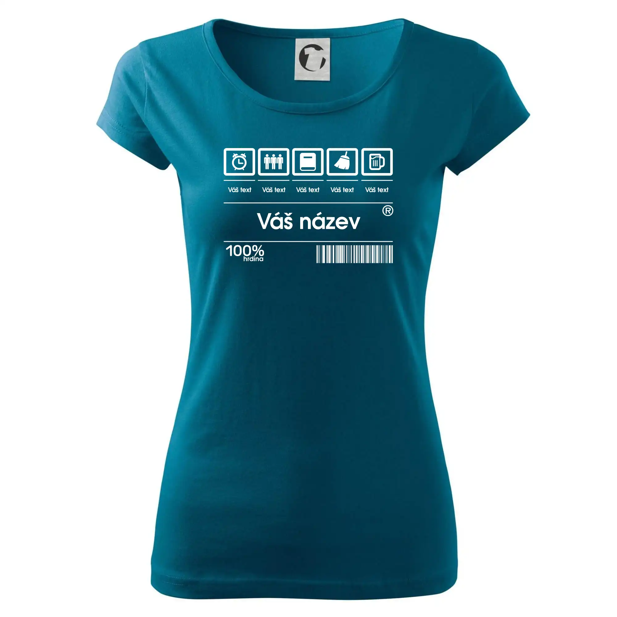 Čárový kód - Vlastní text