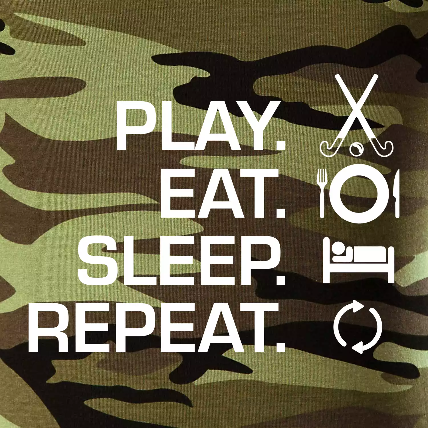 Play eat sleep repeat pozemní hokej