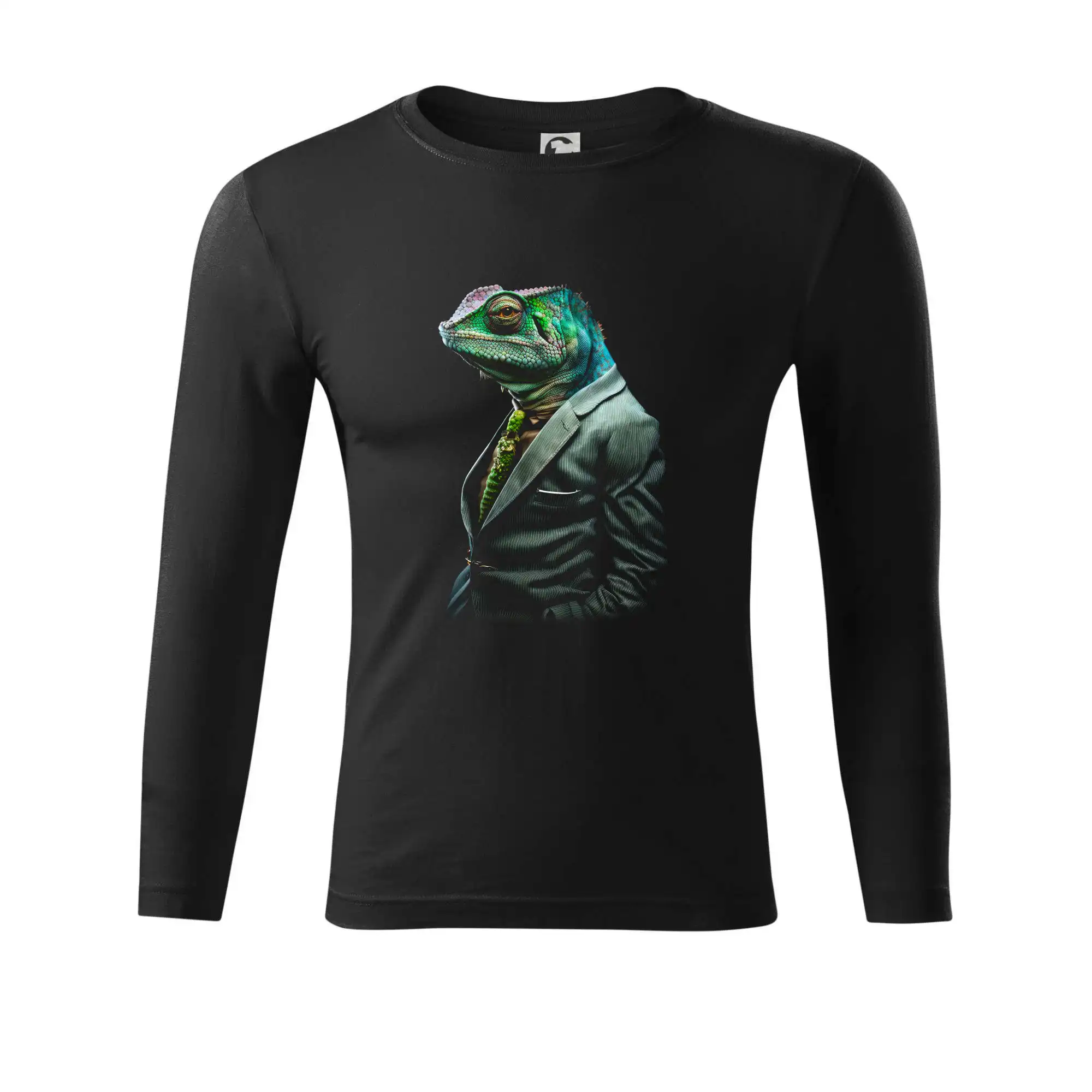 Chameleon v obleku