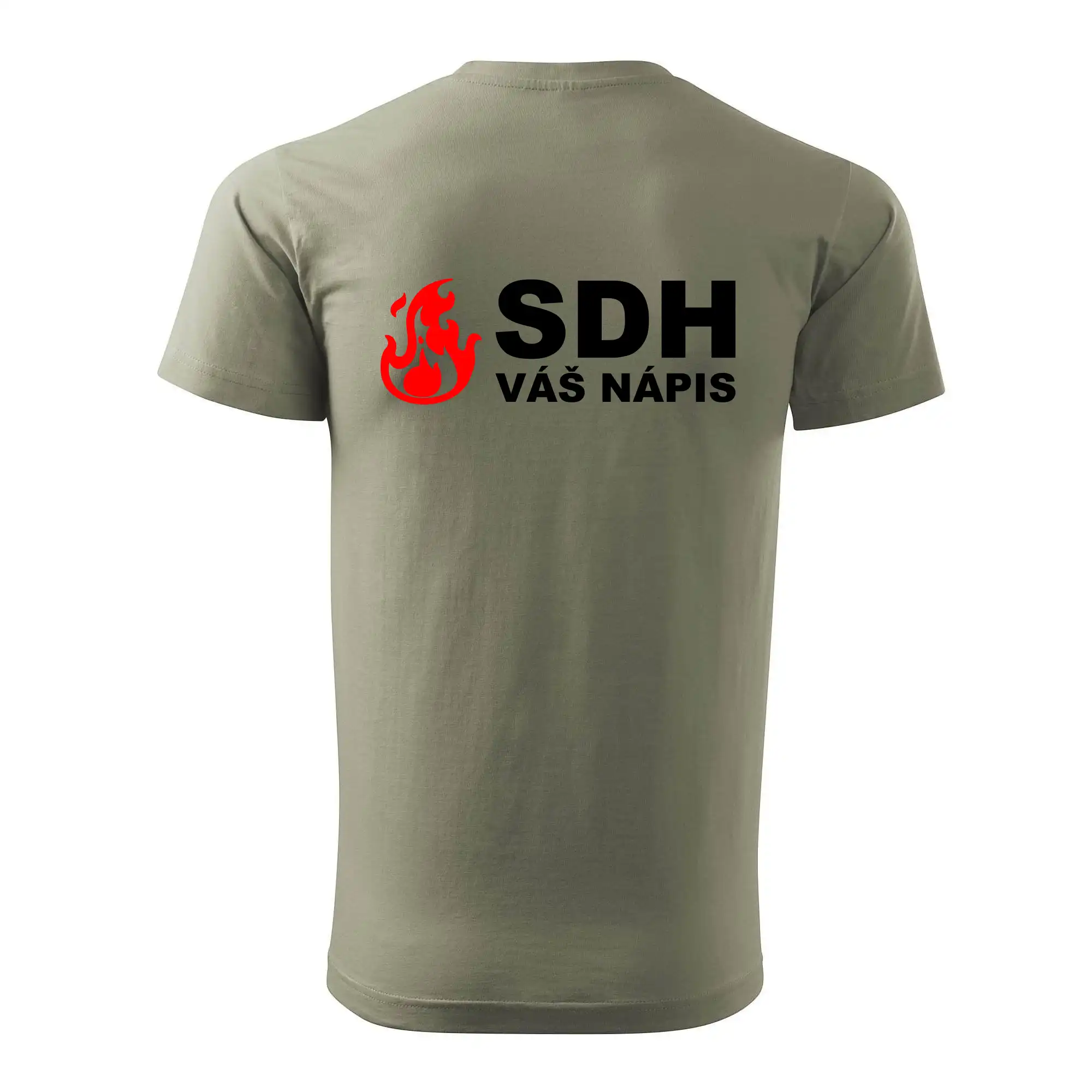 SDH nápis (oheň, firesport, název sboru - vlastní nápis)