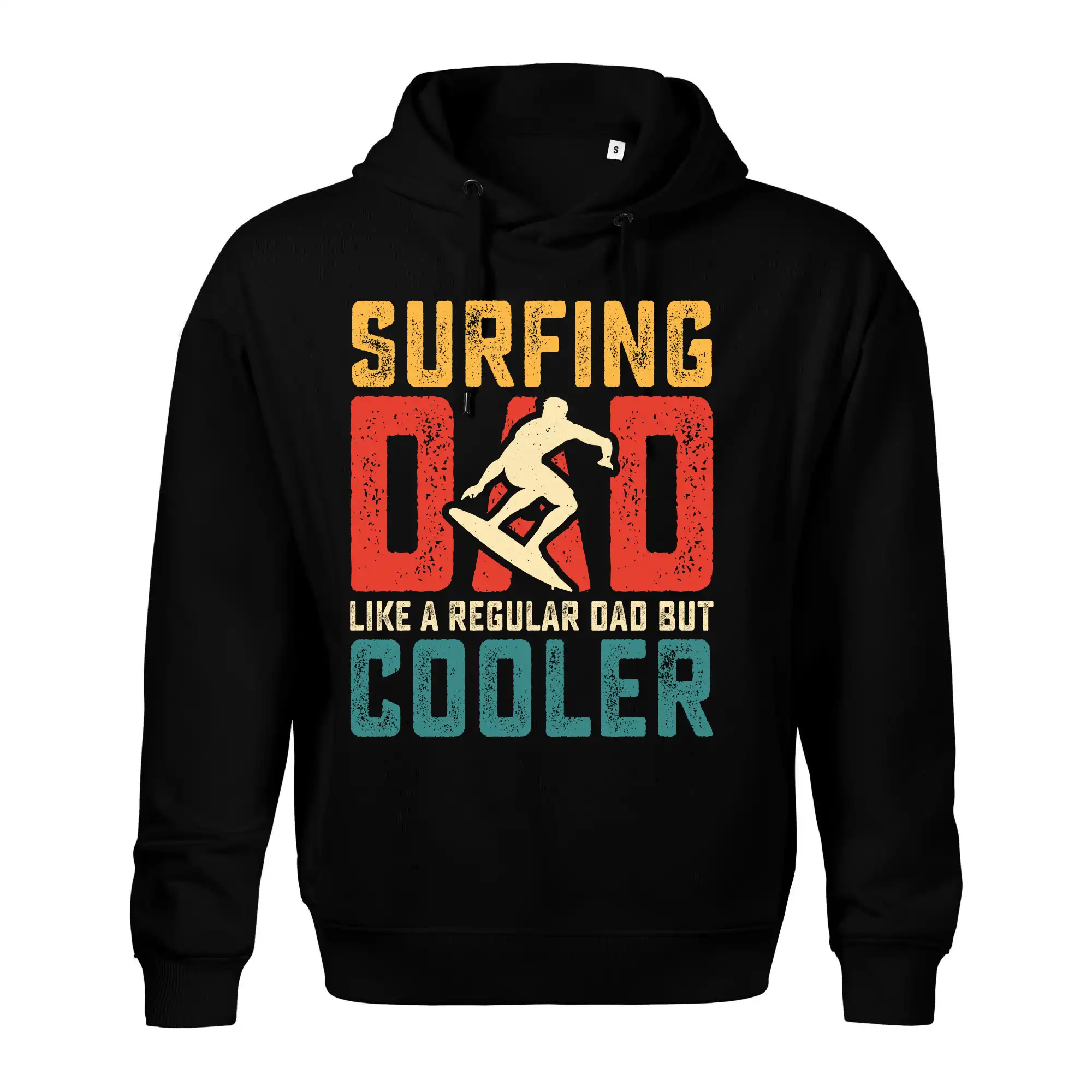 Surfing dad like a regular dad but cooler