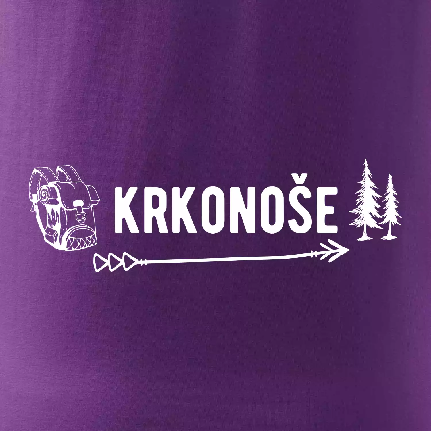 Krkonoše nápis