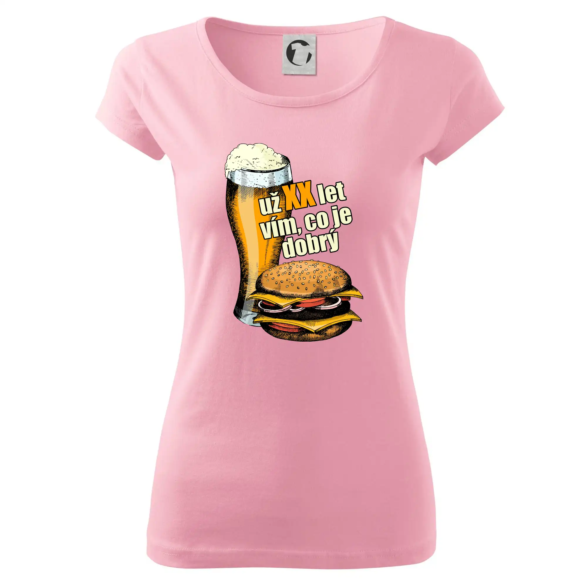 Pivo a burger vím co je dobrý