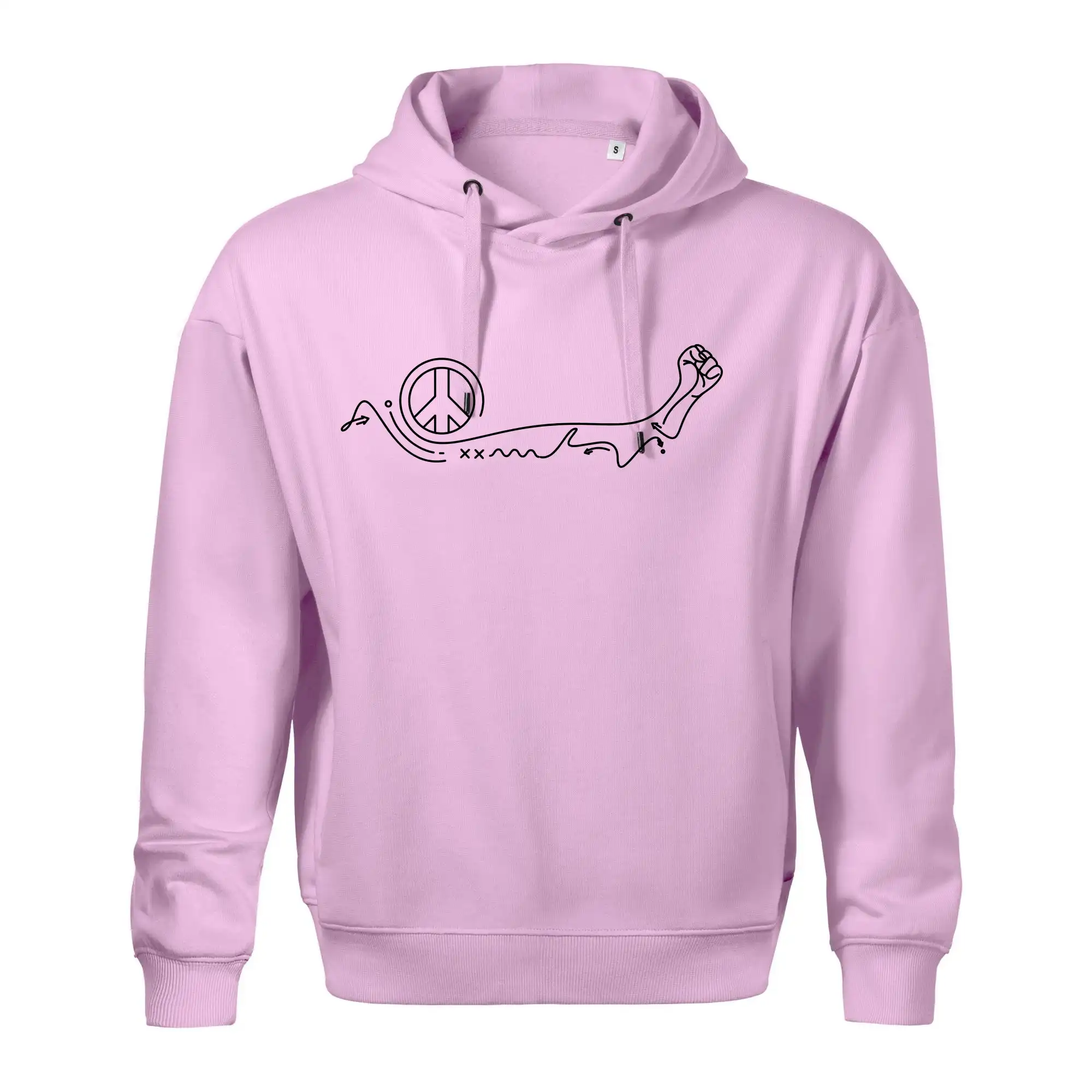 Pěst a symbol míru