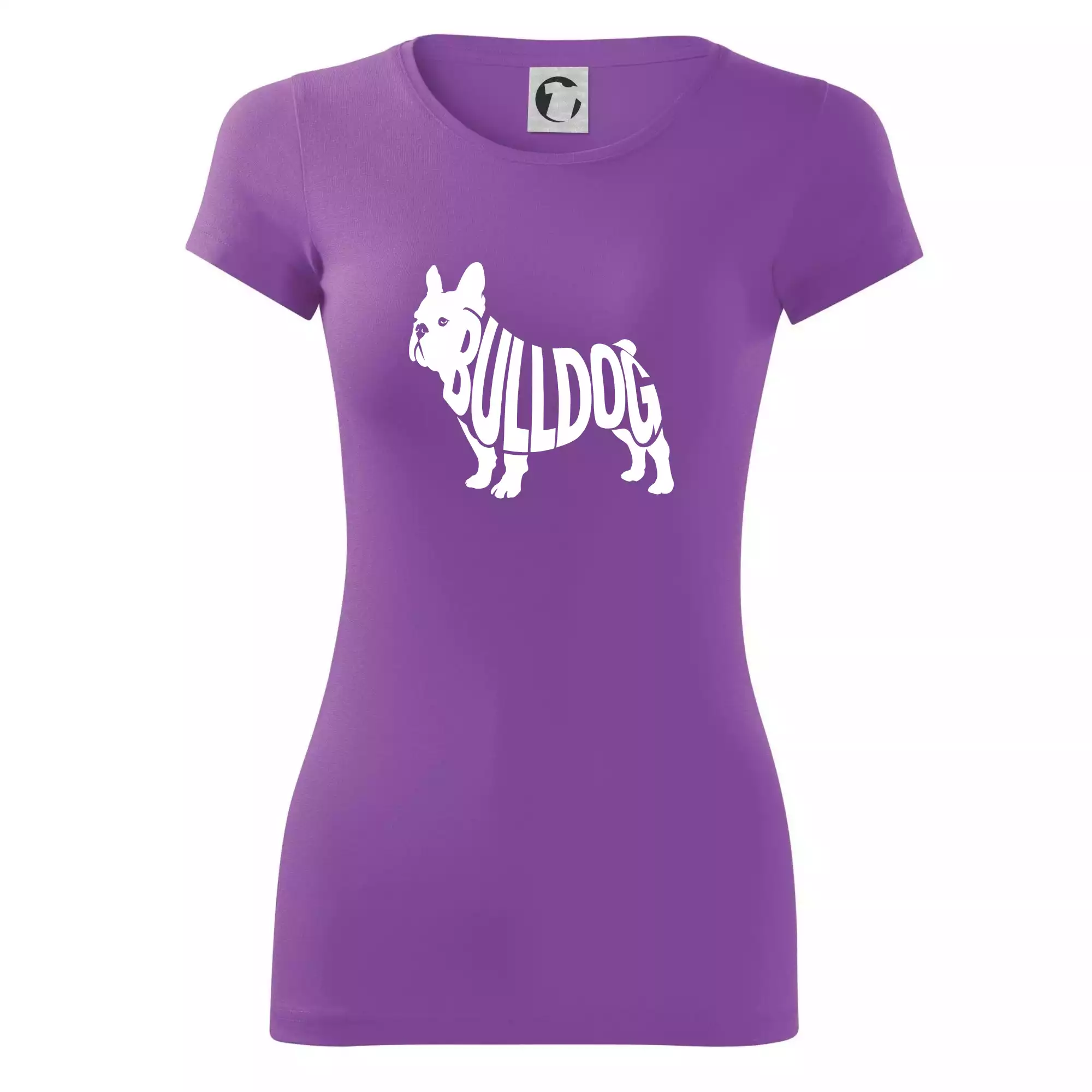 Bulldog  nápis v těle