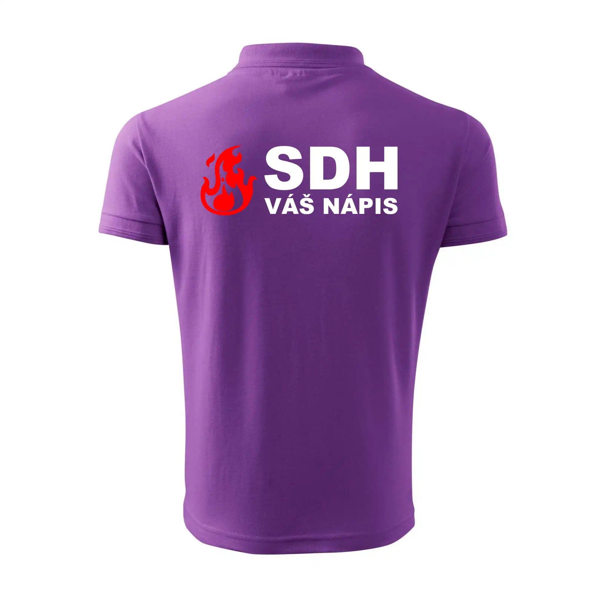 SDH nápis (oheň, firesport, název sboru - vlastní nápis)