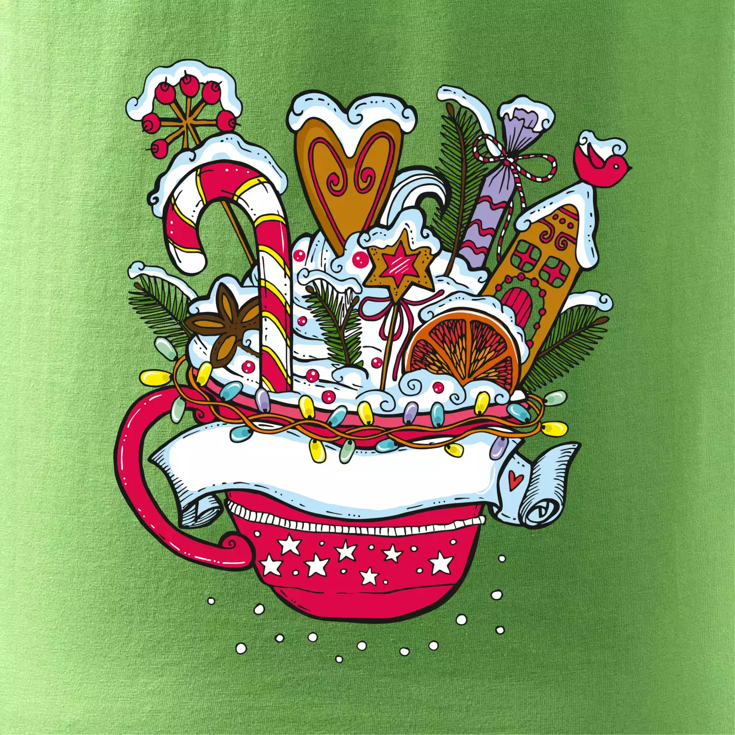 Vánoční Punč - hrneček (Pecka design)