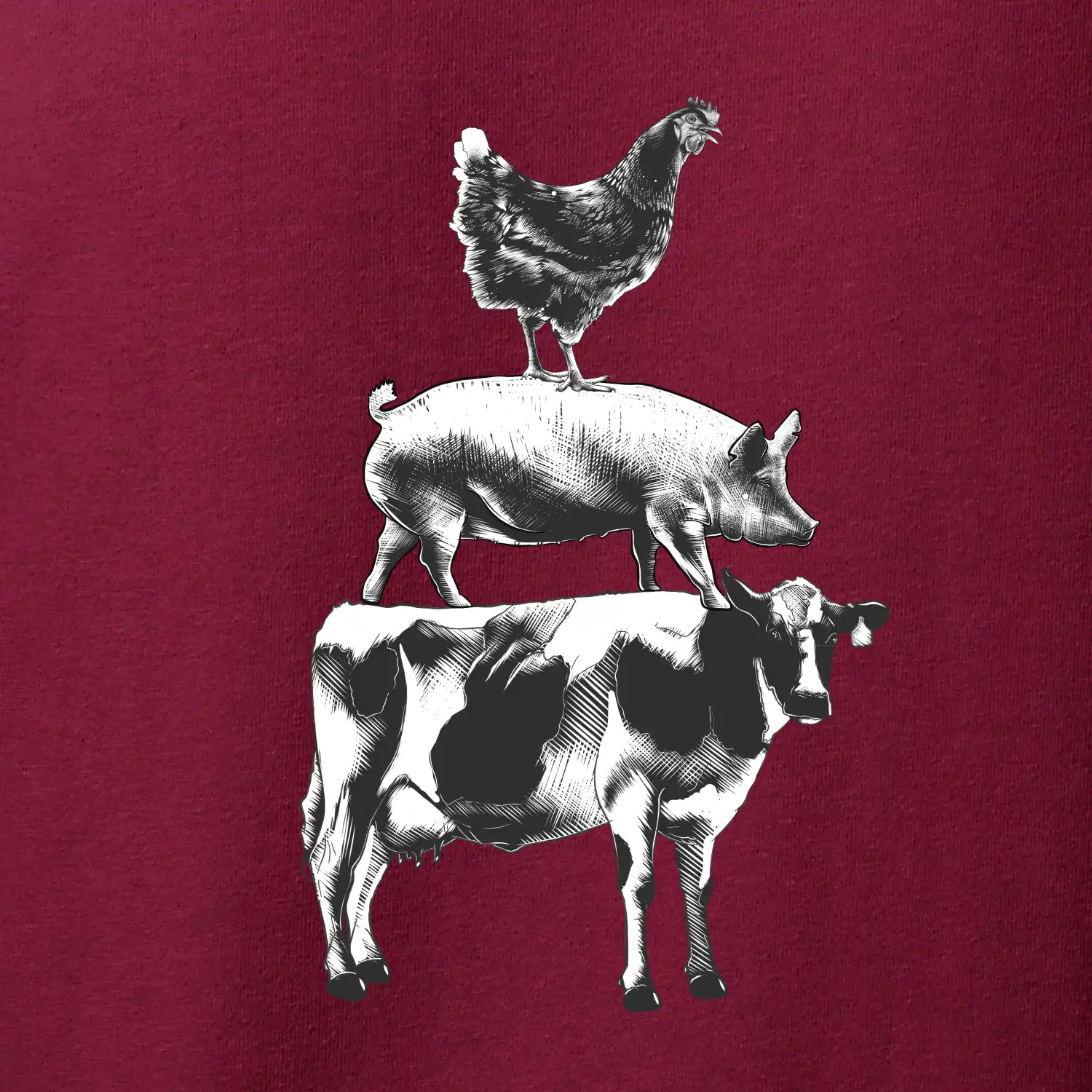 Slípka prase kravka