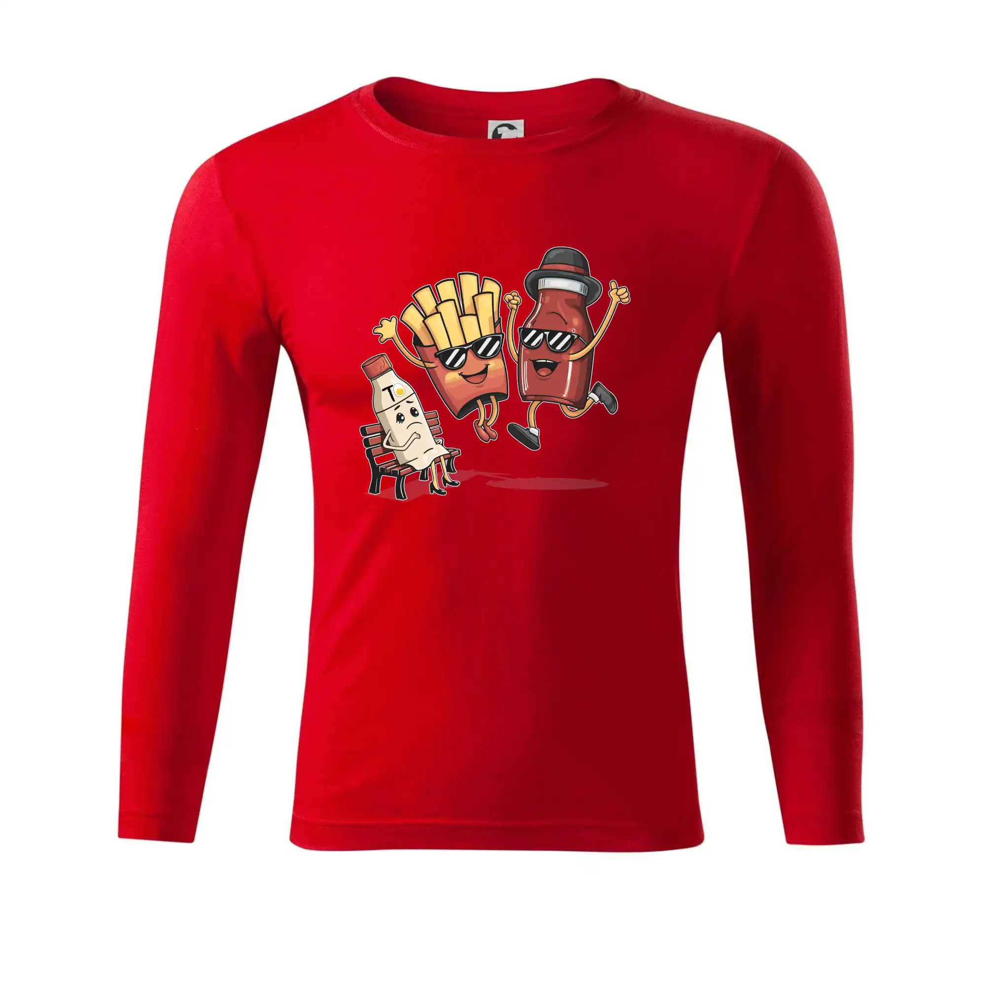 Souboj o hranolky kečup tatarka