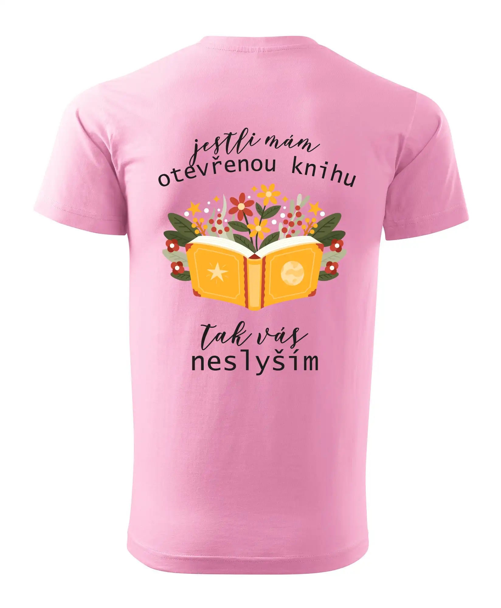 Jestli mám otevřenou knihu, tak vás neslyším