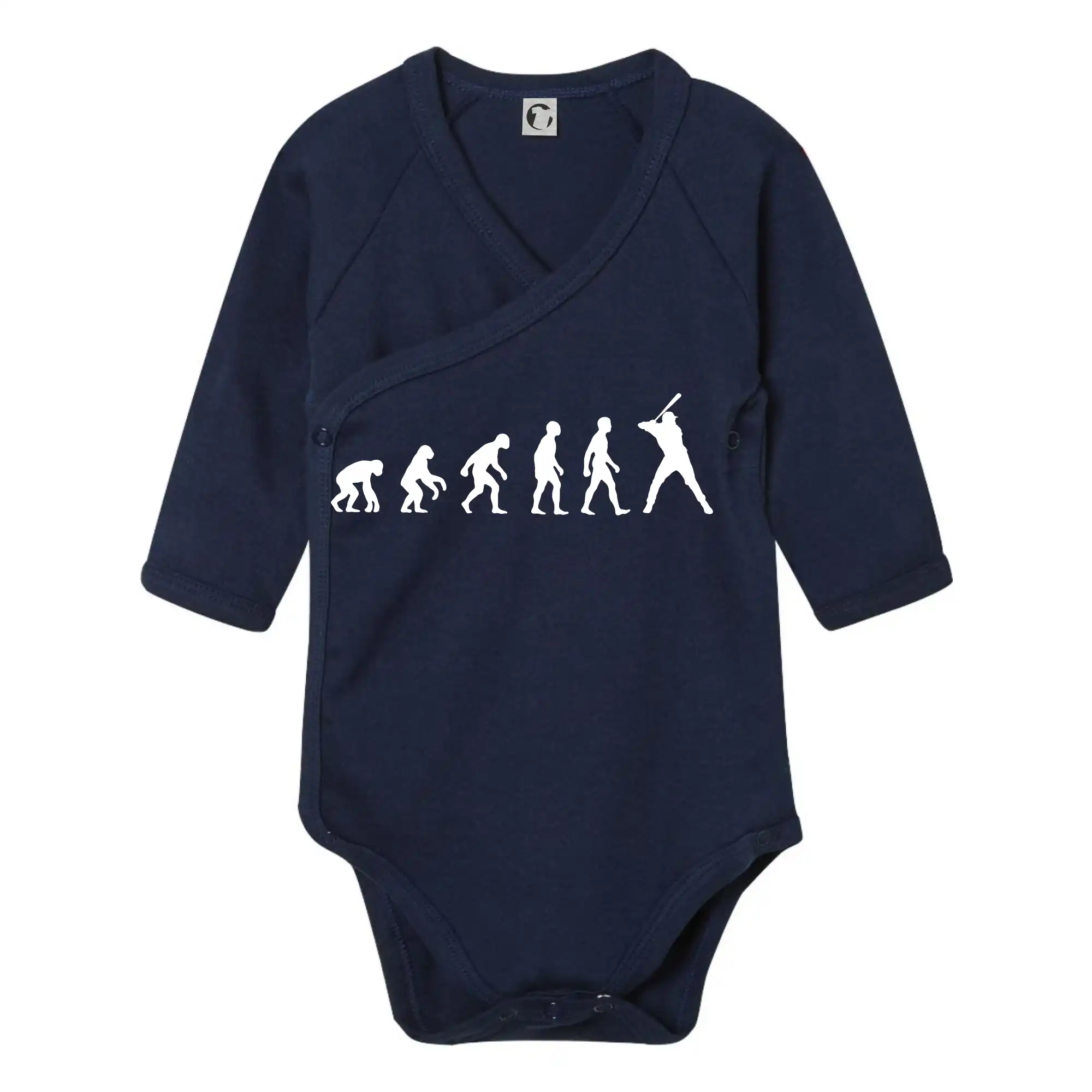 Evoluce baseball pálkař nápřah