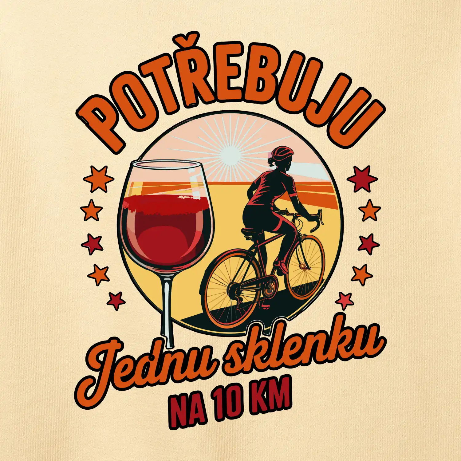 Potřebuju jednu sklenku na 10km