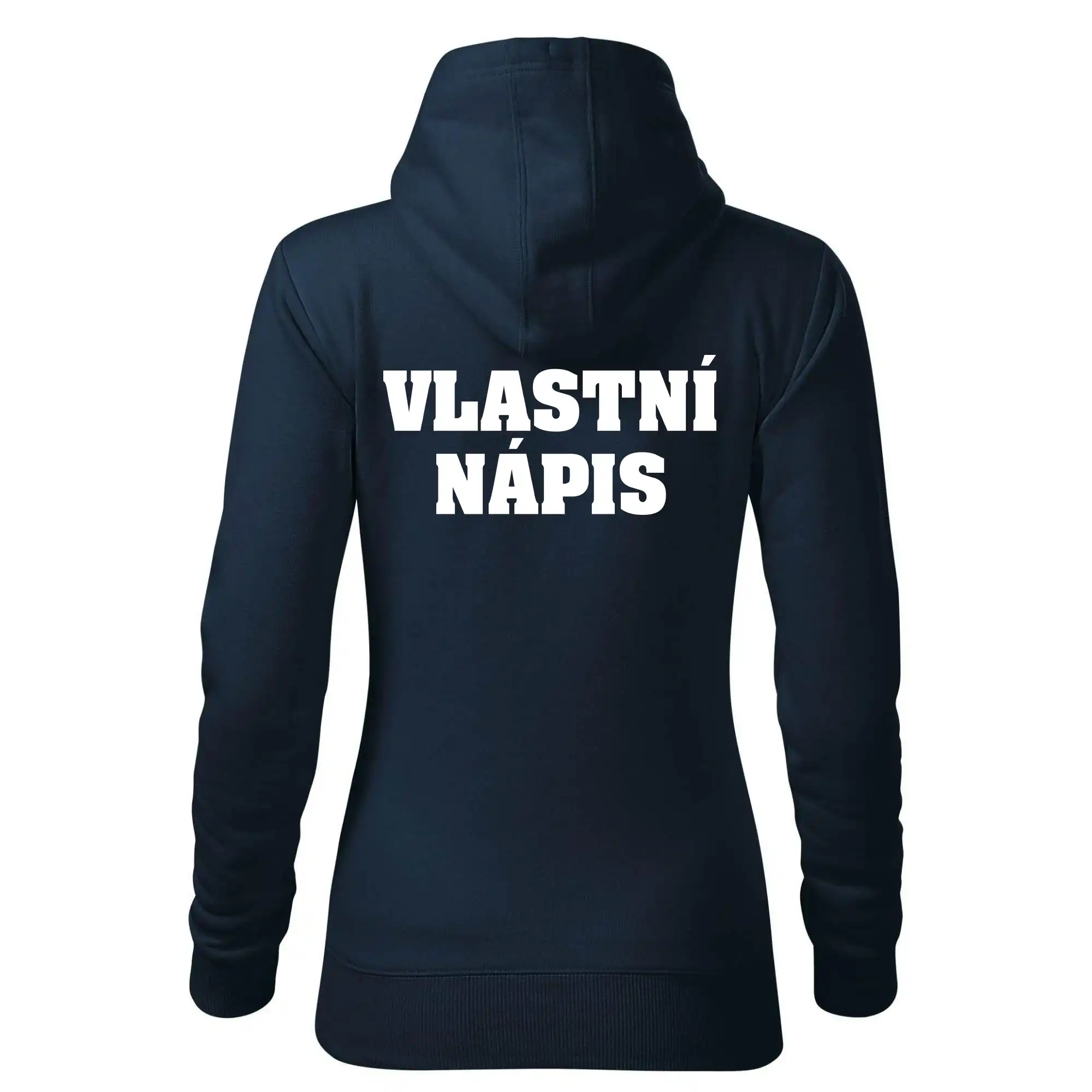 Hvězda života - vlastní nápis vpředu a vzadu