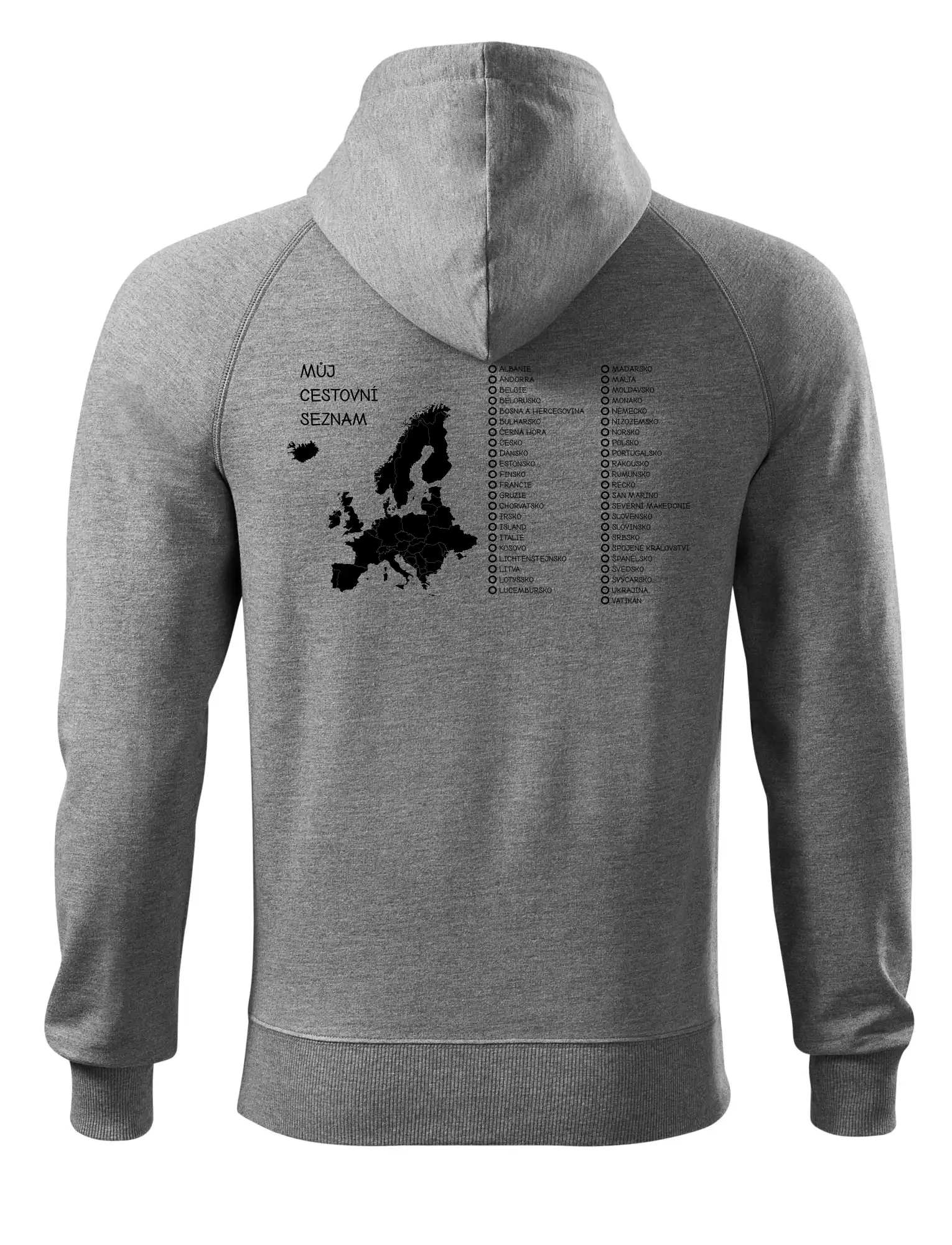 Můj cestovní seznam - Evropa