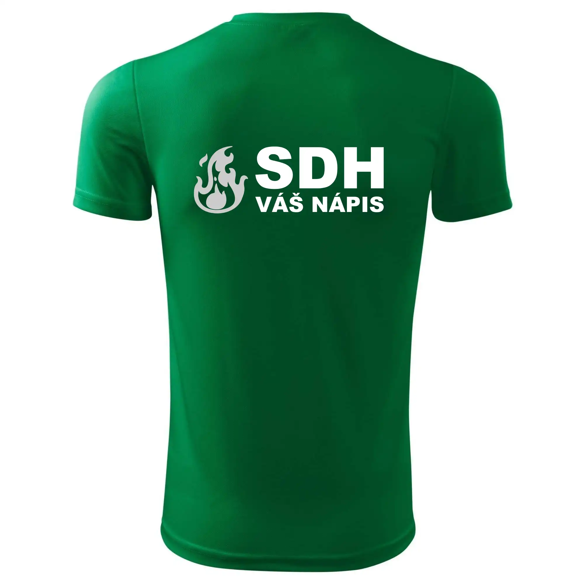 SDH REFLEXNÍ nápis (oheň, firesport, název sboru - vlastní nápis)