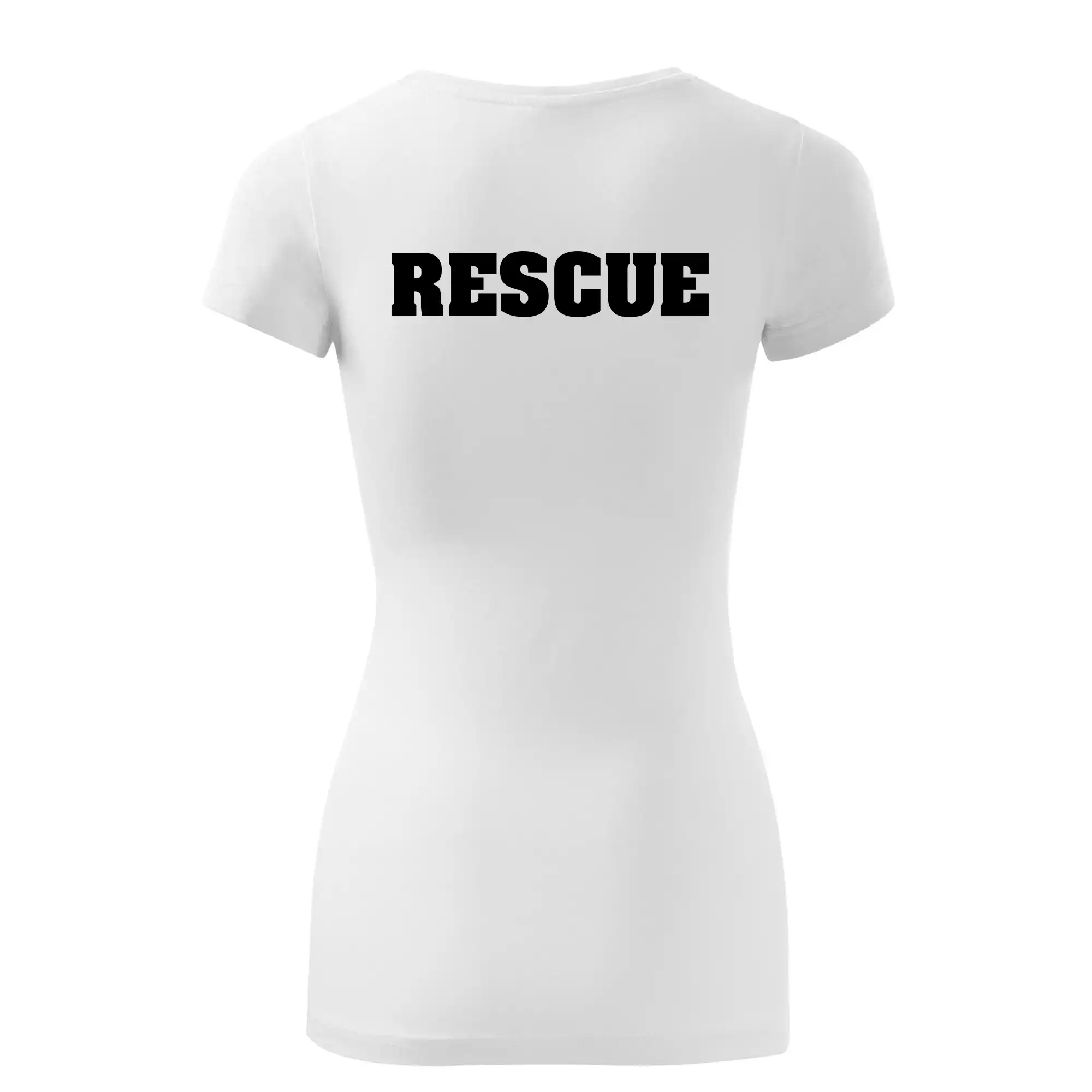 Rescue - Hvězda na prsu +  nápis na zádech
