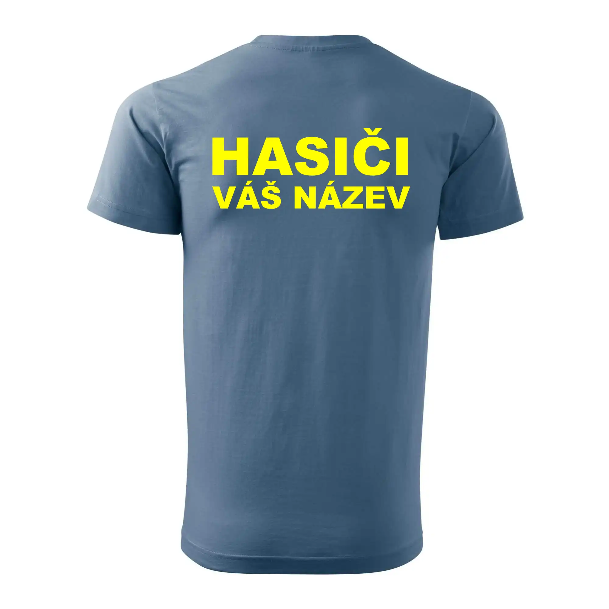 Hasiči - žlutý nápis - váš název sboru