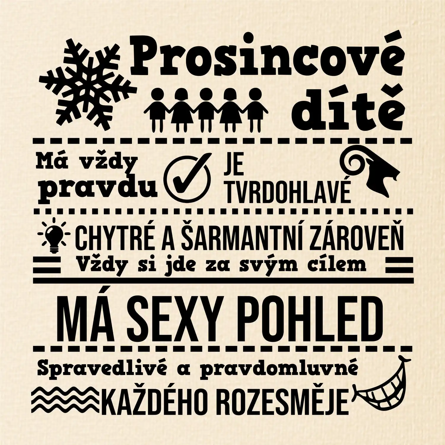 Narozeniny prosinec
