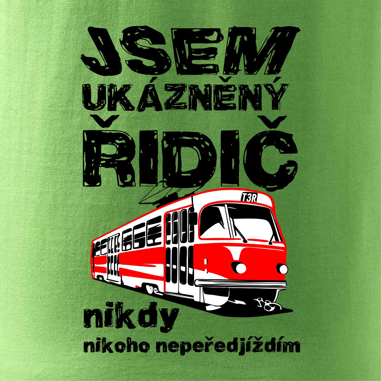 Jsem ukázněný řidič - tramvaj