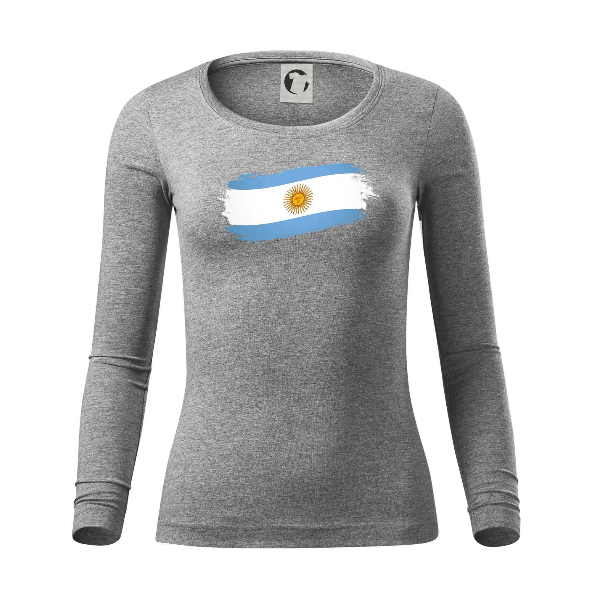 Argentina vlajka okousaná